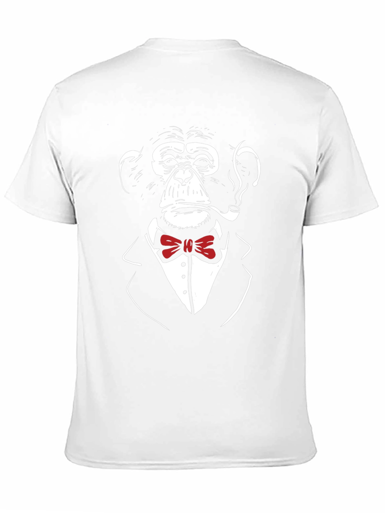 Chimpanzee in Suit T-Shirt - Cool Monkey Bowtie Tee