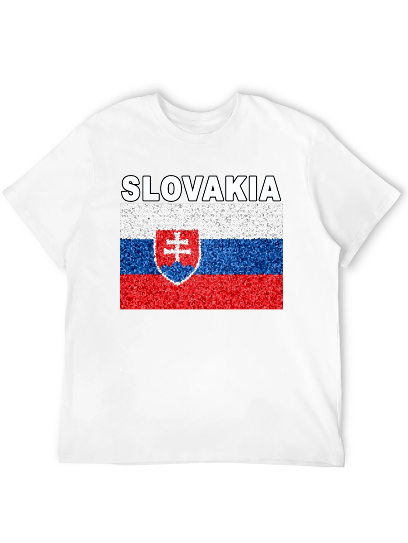 Slovakia Flag Graphic T-Shirt