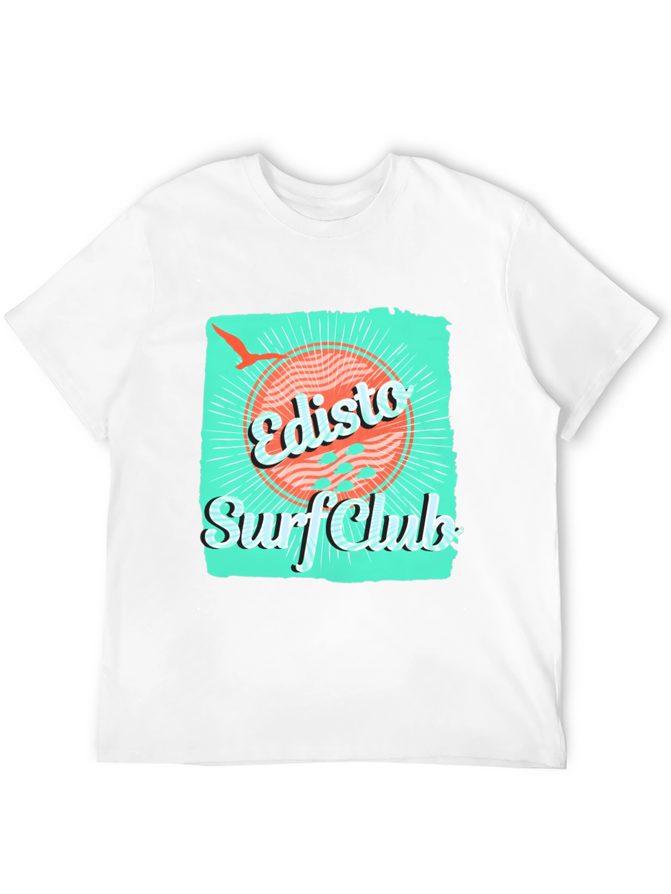 Edisto Surf Club Graphic Tee - Beach Vibes