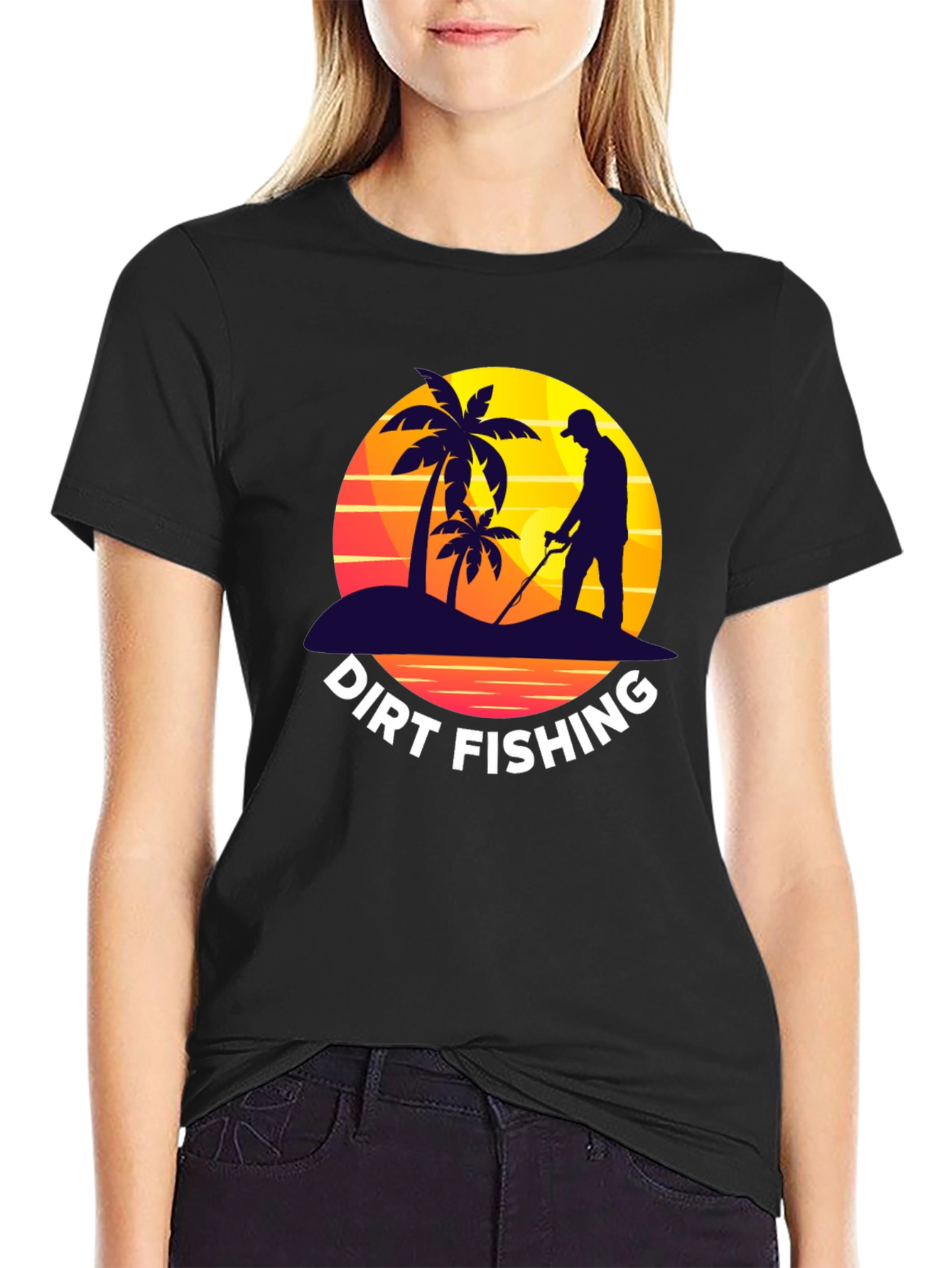 Dirt Fishing T-Shirt - Metal Detecting Tee