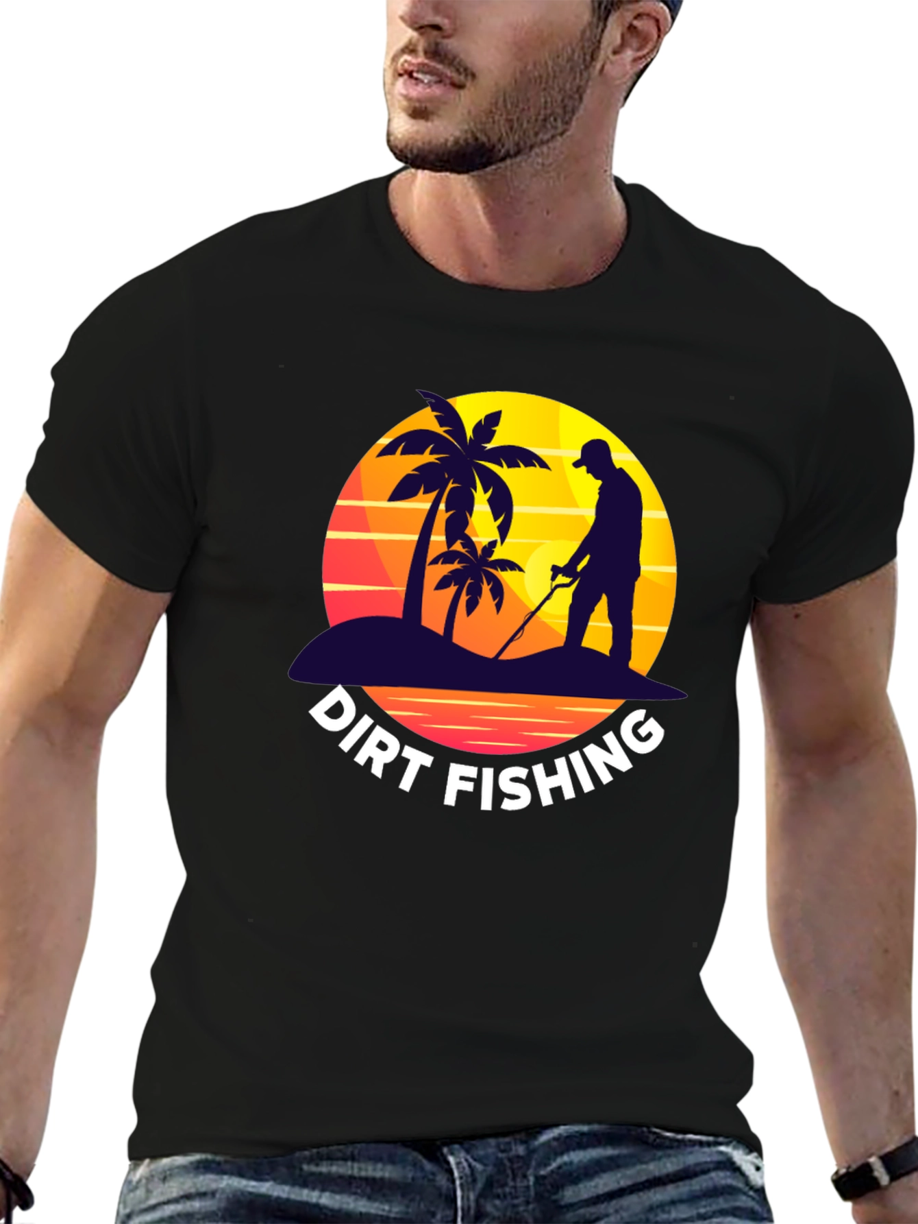 Dirt Fishing T-Shirt - Metal Detecting Tee