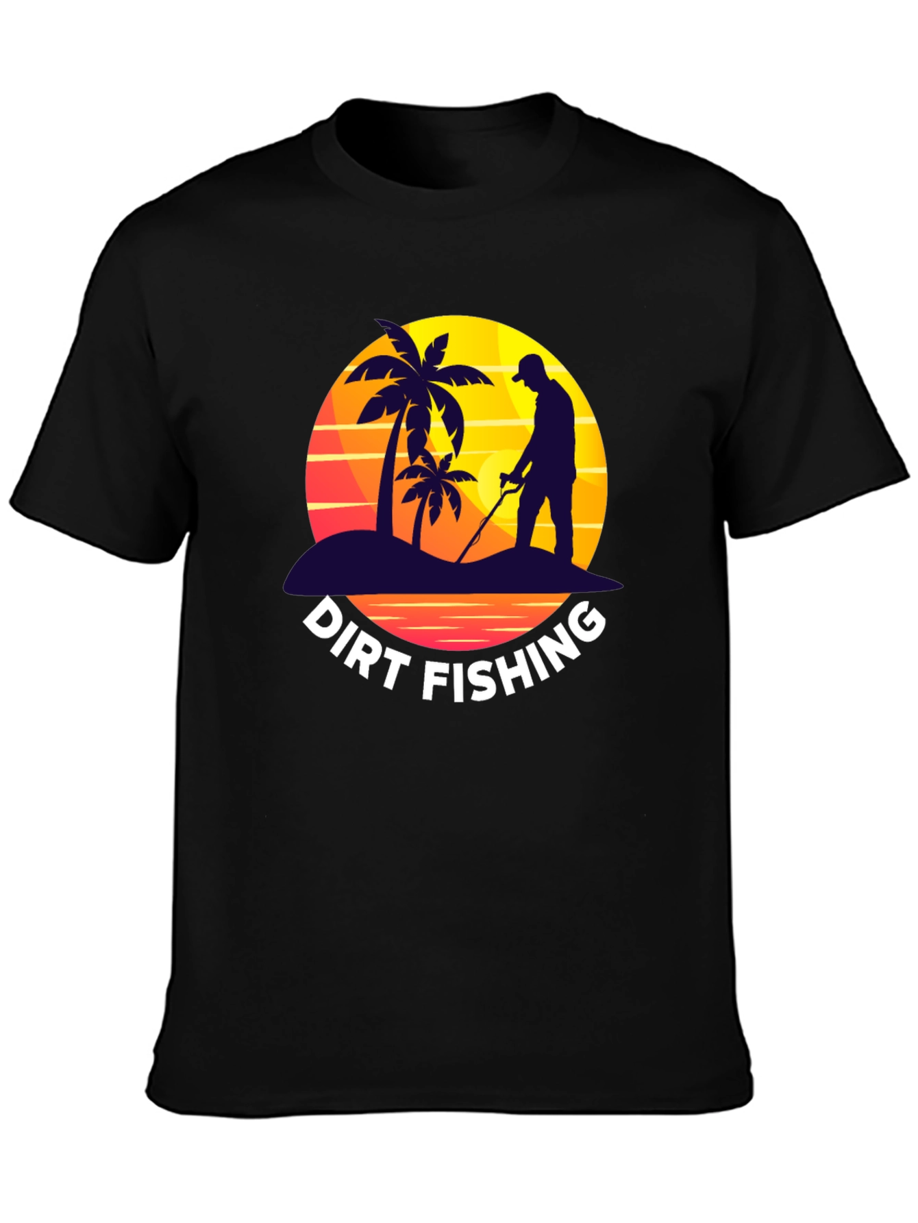 Dirt Fishing T-Shirt - Metal Detecting Tee