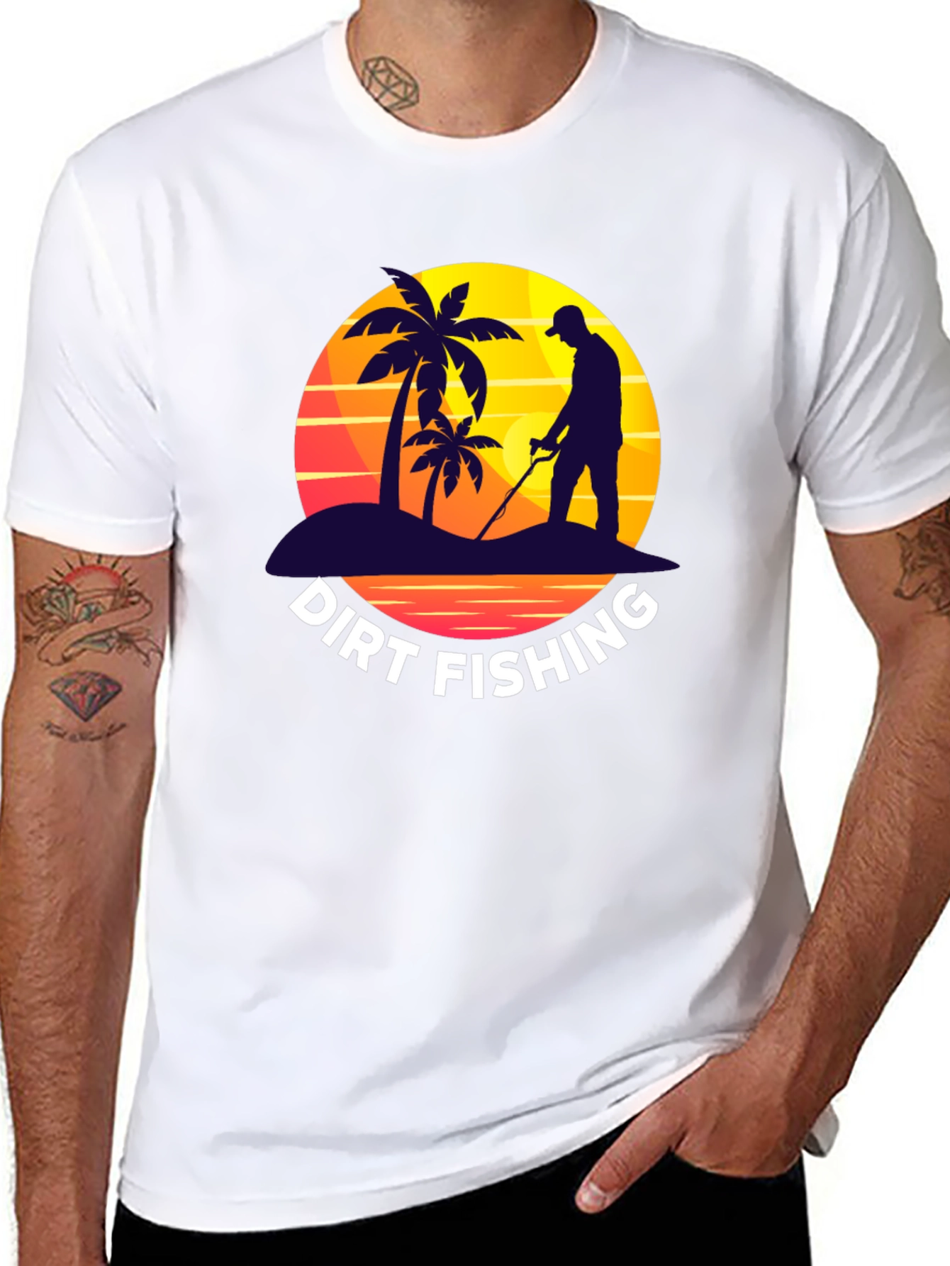 Dirt Fishing T-Shirt - Metal Detecting Tee
