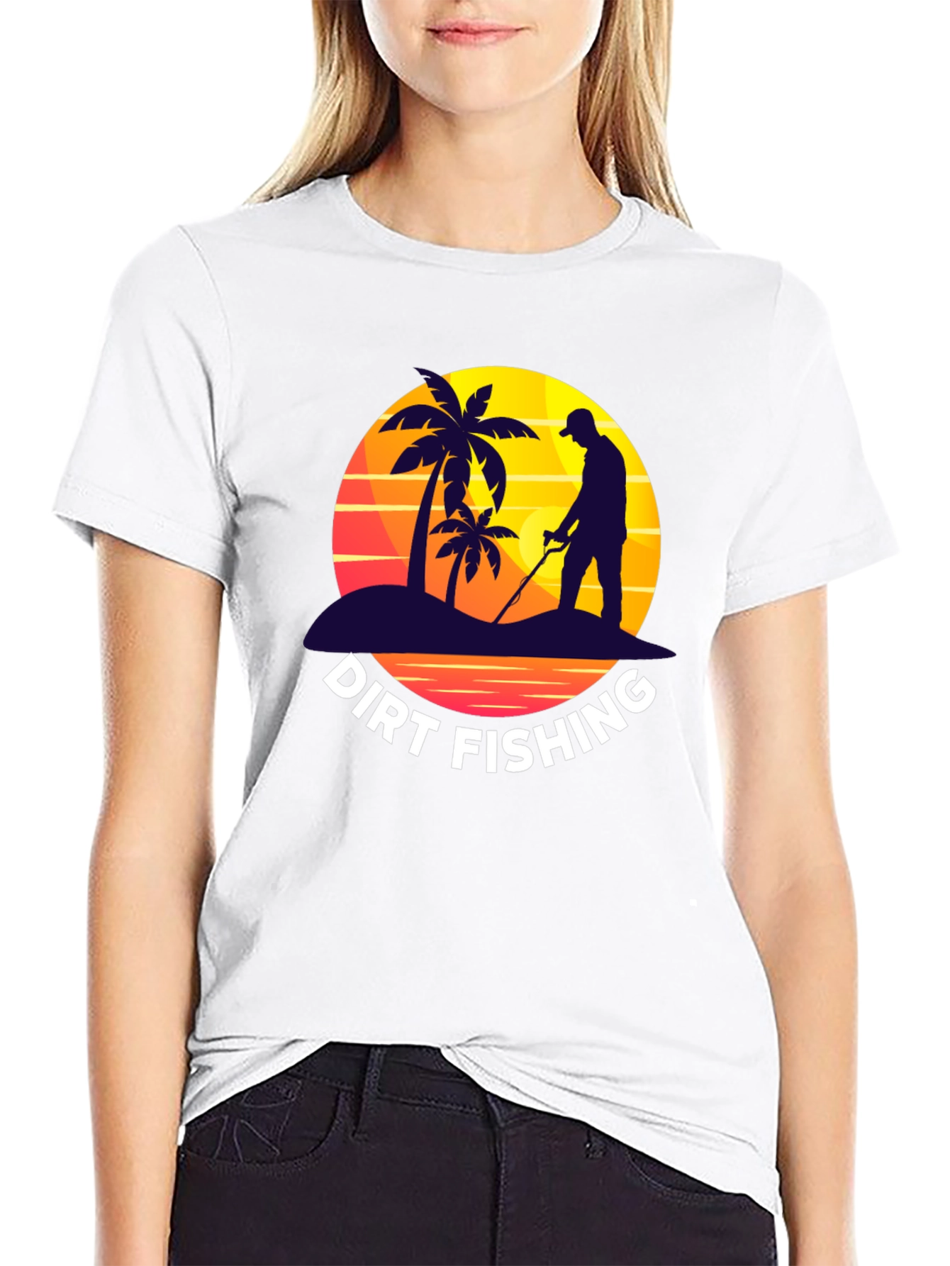Dirt Fishing T-Shirt - Metal Detecting Tee