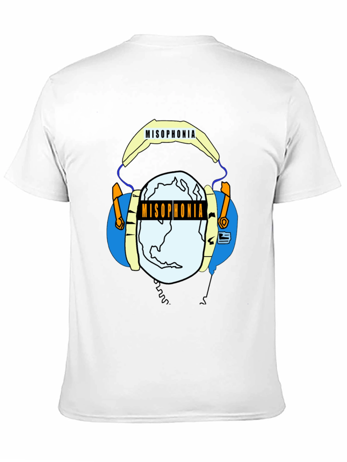 Misophonia Graphic Tee - Black Crew Neck