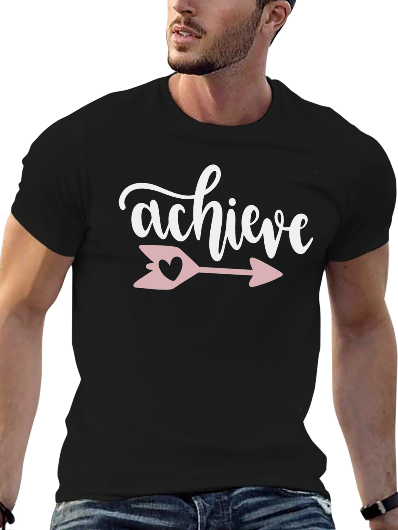 Achieve Heart Arrow T-Shirt - Motivation