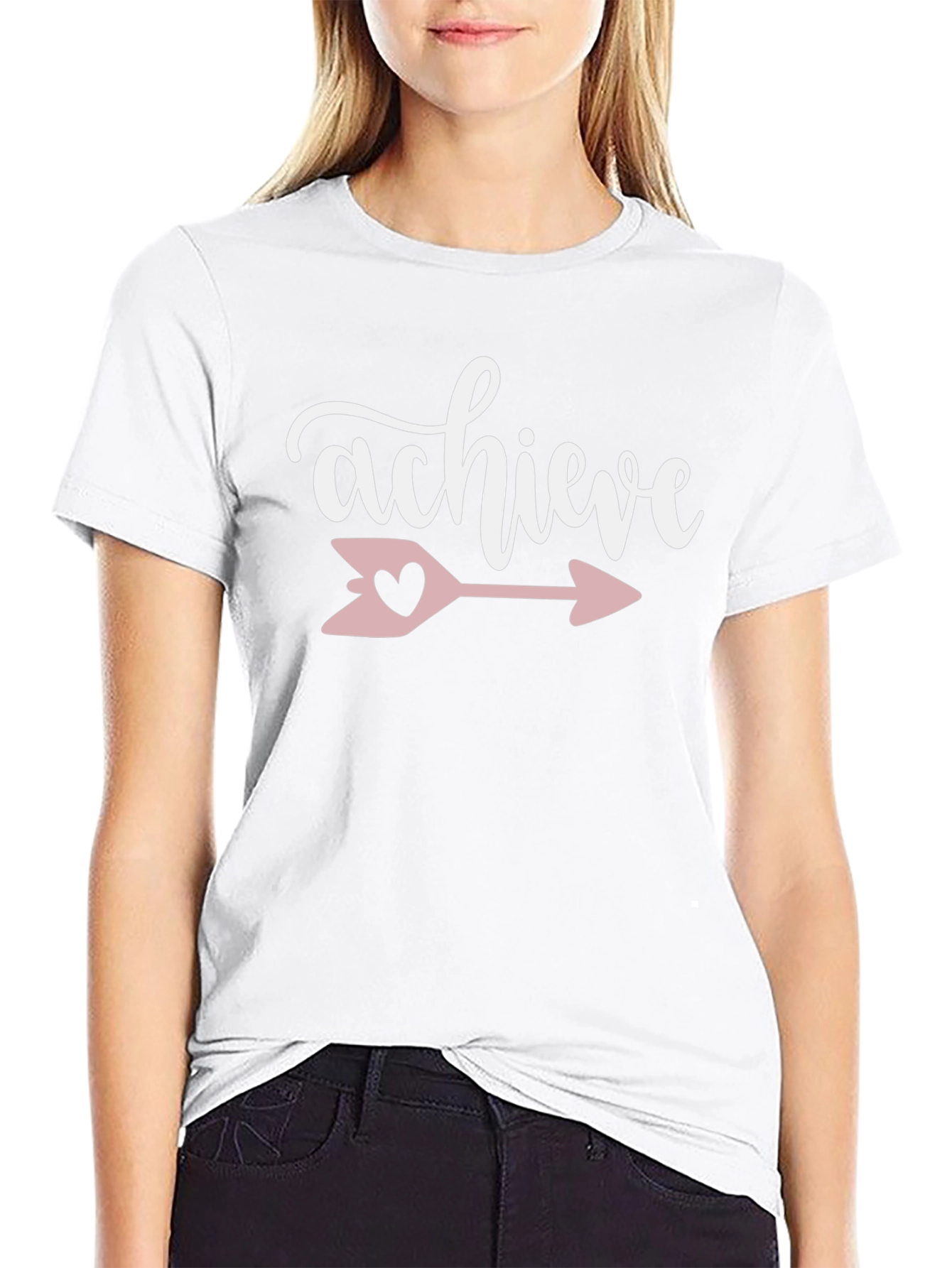 Achieve Heart Arrow T-Shirt - Motivation