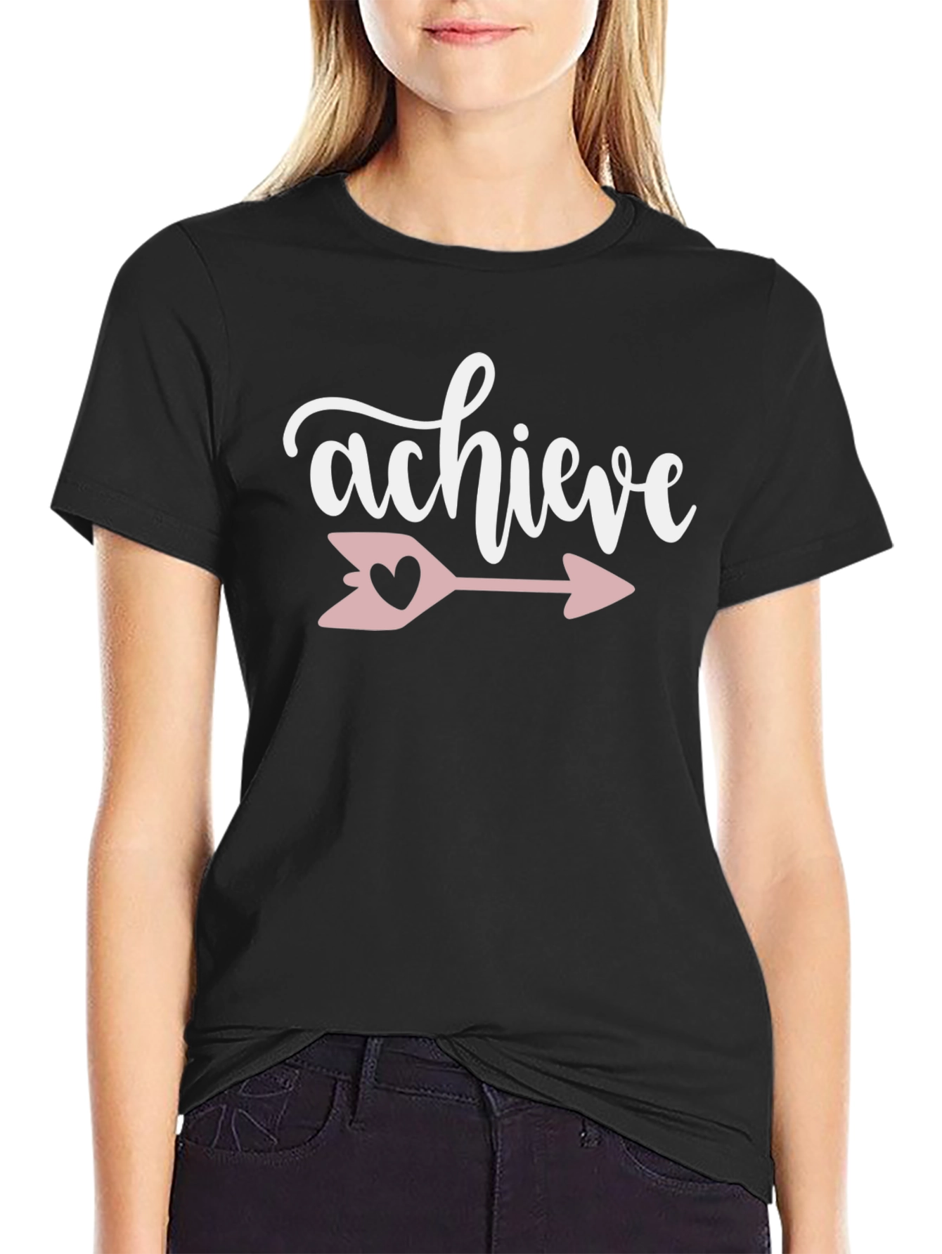 Achieve Heart Arrow T-Shirt - Motivation