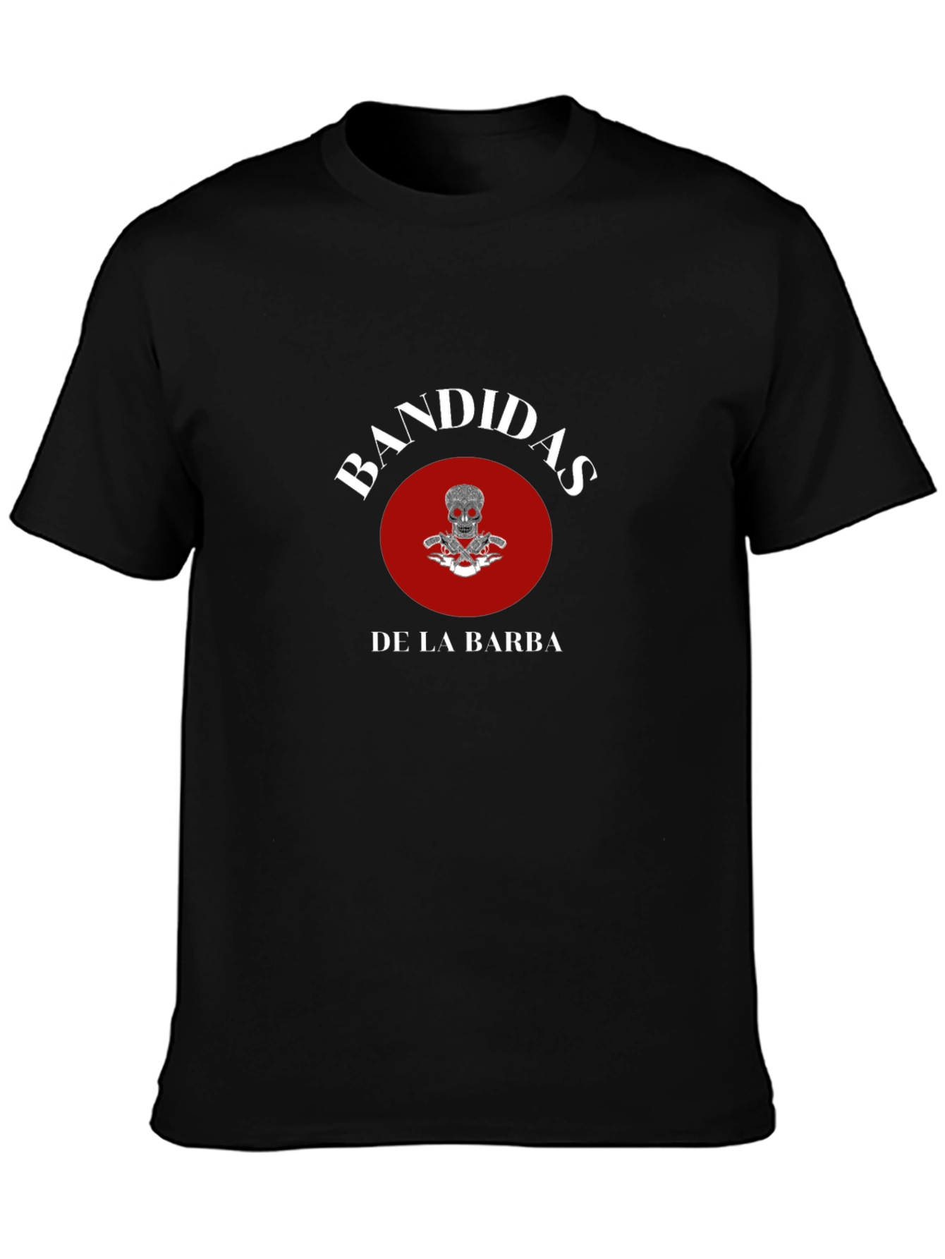 Bandidas De La Barba Graphic Tee - Black