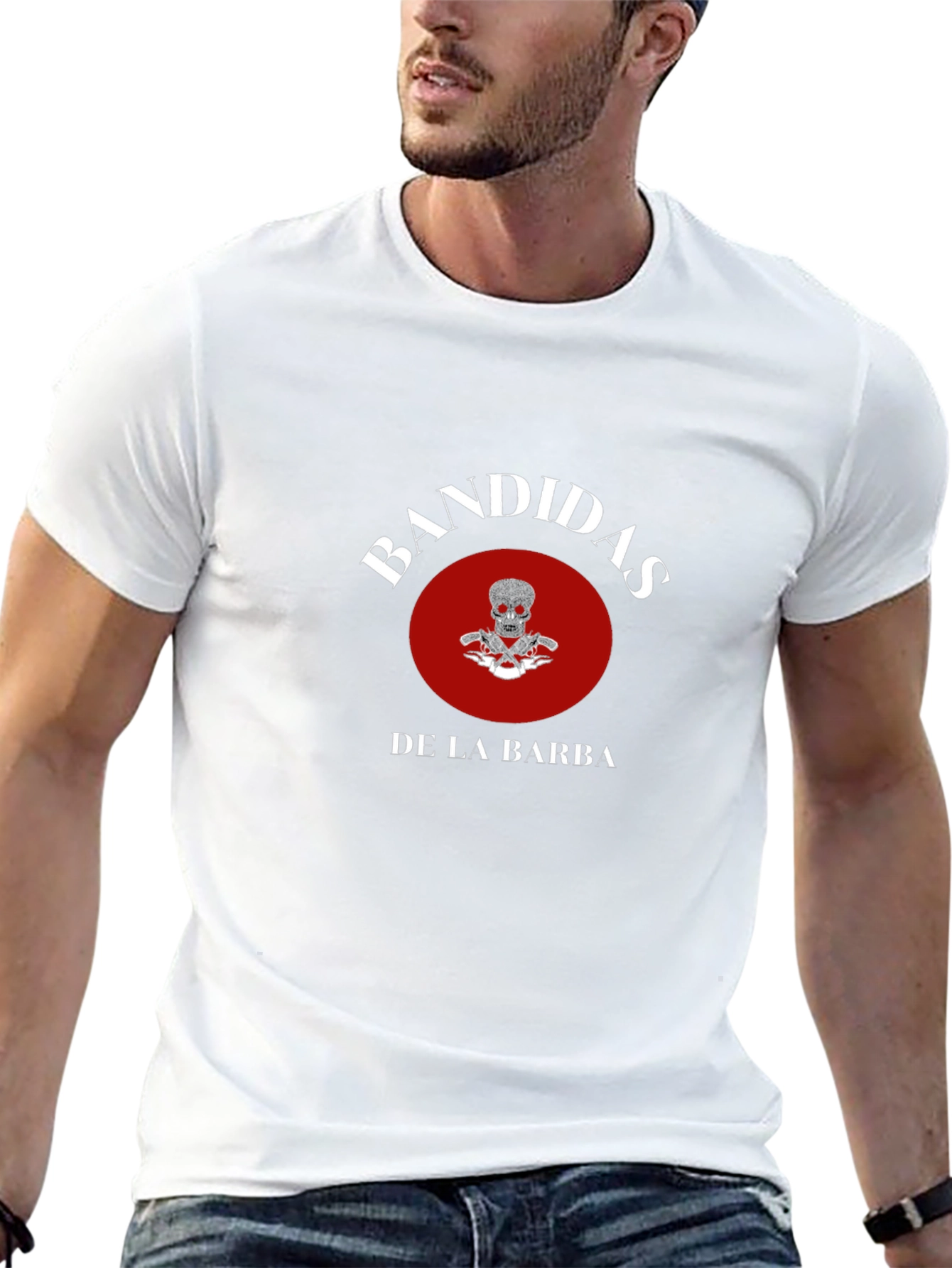 Bandidas De La Barba Graphic Tee - Black