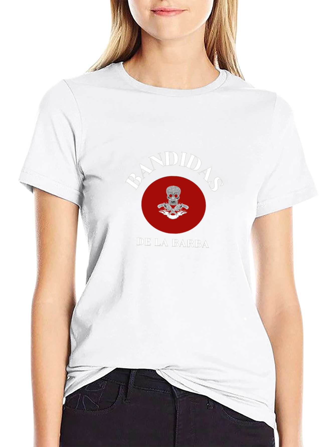 Bandidas De La Barba Graphic Tee - Black
