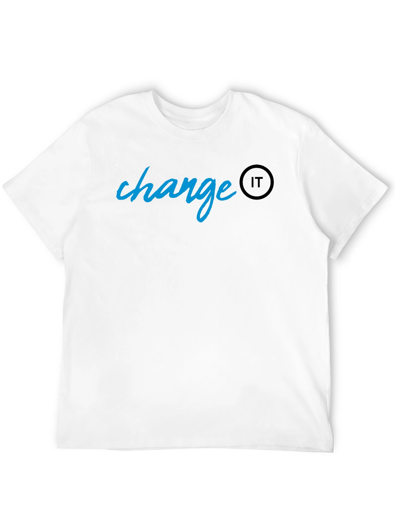 Change IT Black T-Shirt - Stylish Casual Wear