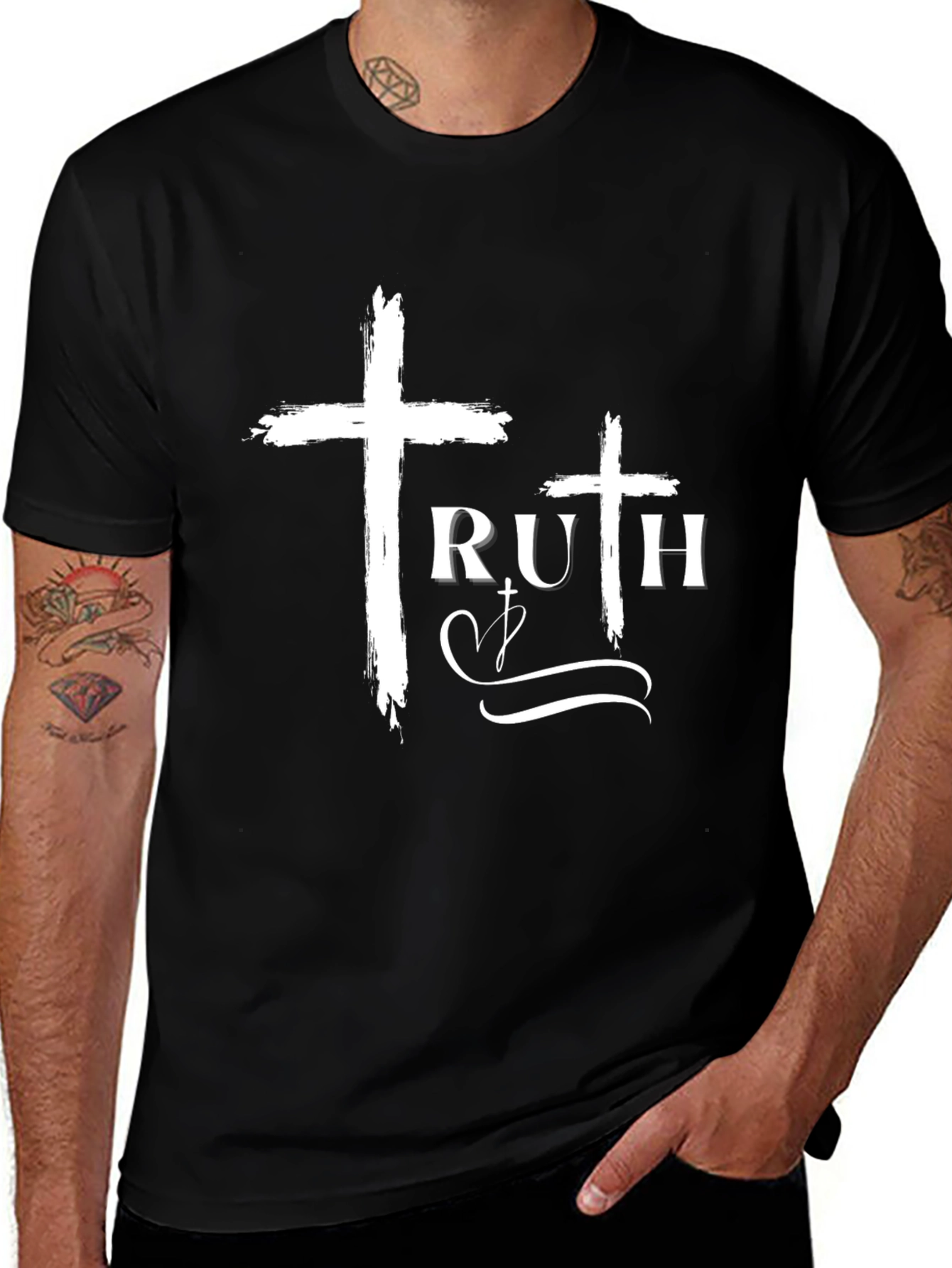 Truth Cross Graphic T-Shirt