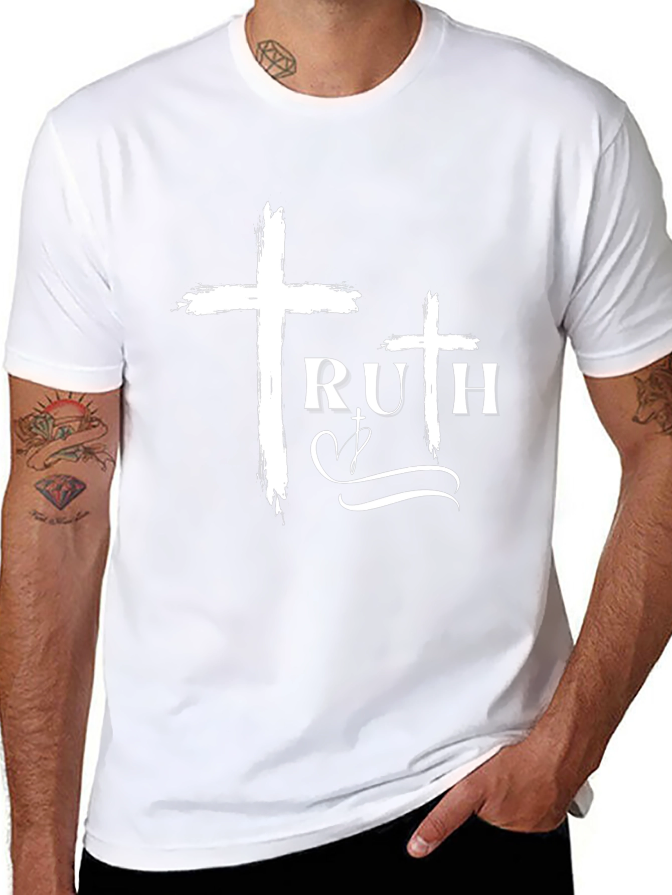 Truth Cross Graphic T-Shirt