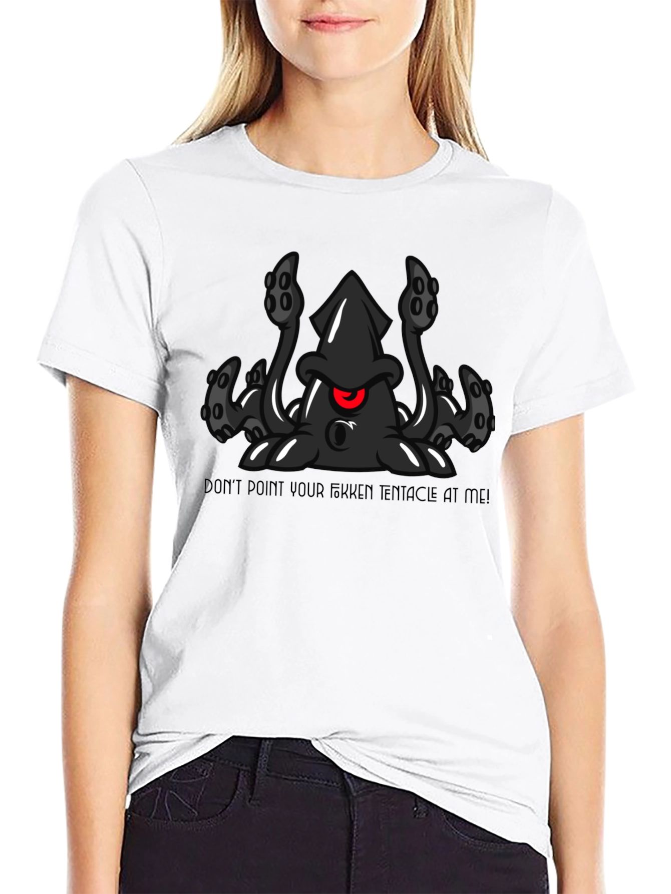 Tentacle Squid Graphic T-Shirt
