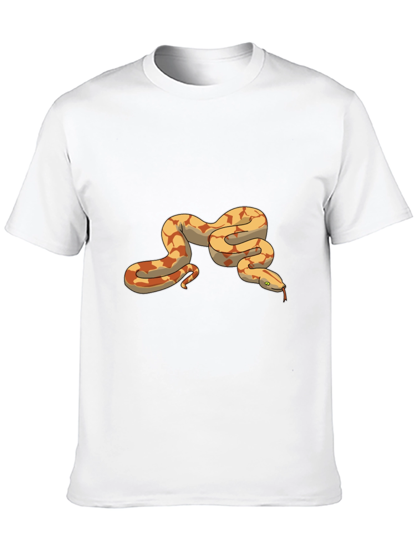 Snake Graphic T-Shirt - Black Tee