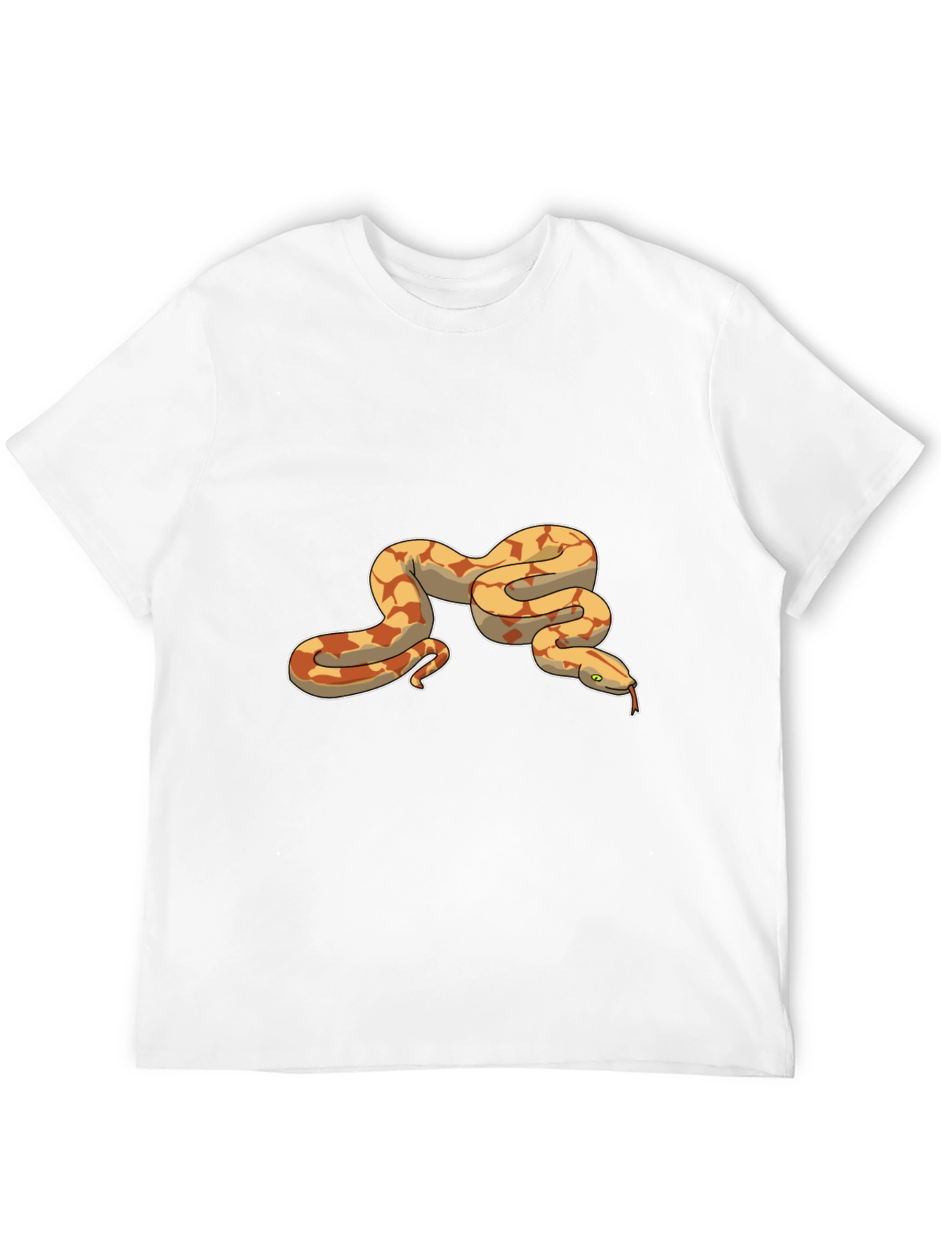 Snake Graphic T-Shirt - Black Tee