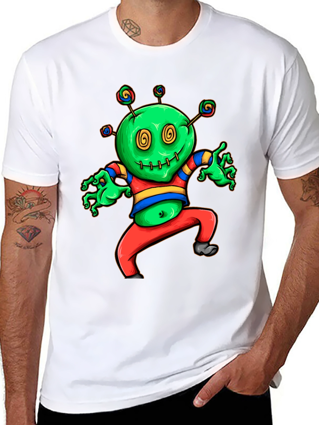 Funky Green Monster T-Shirt