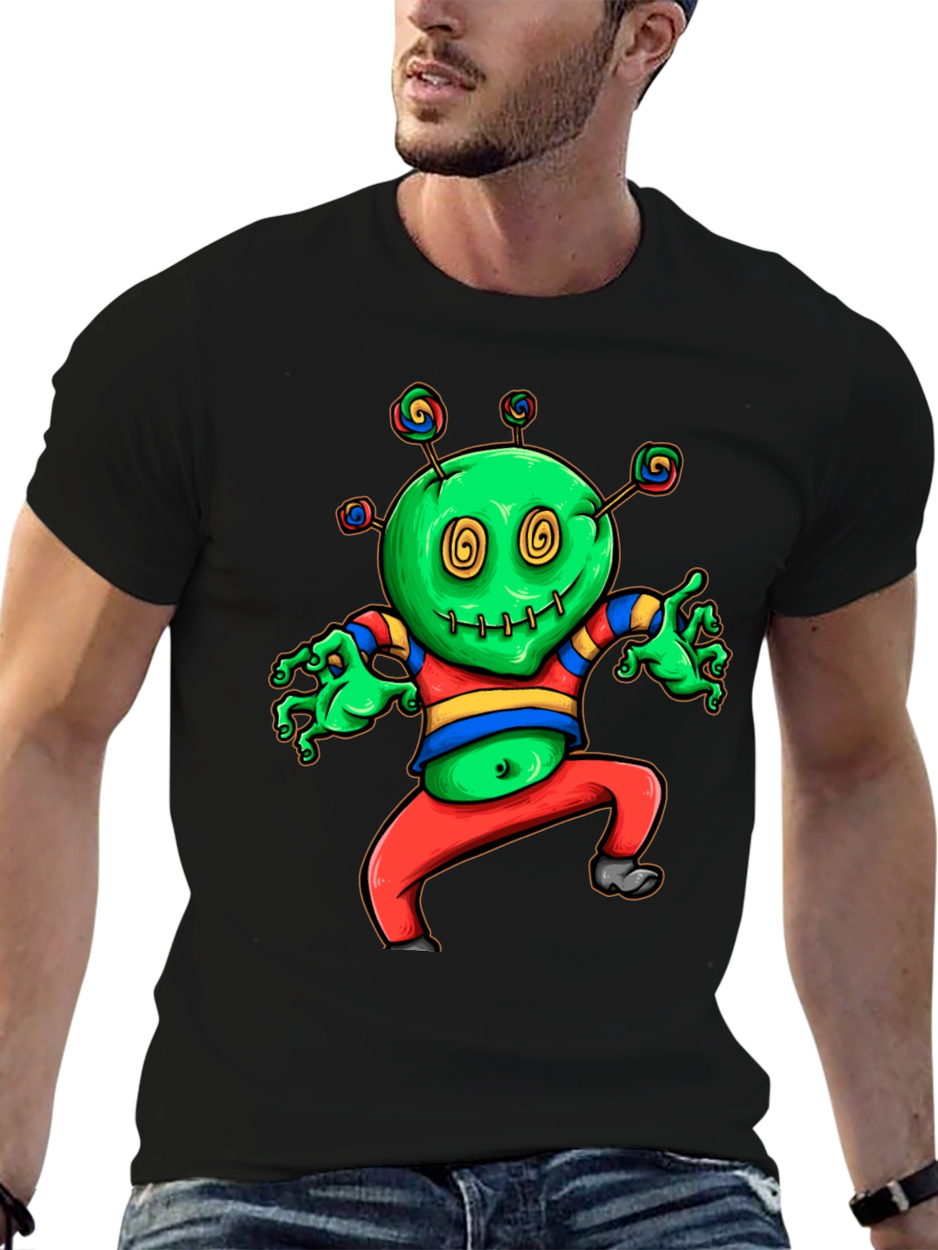 Funky Green Monster T-Shirt
