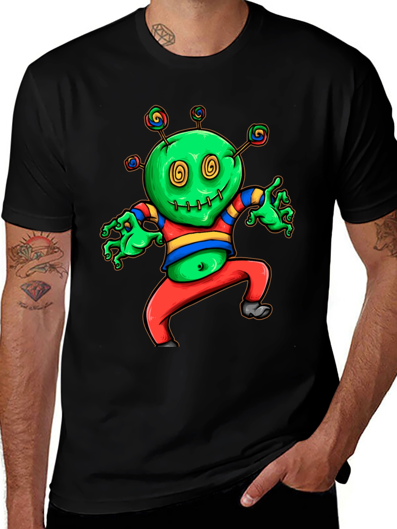 Funky Green Monster T-Shirt