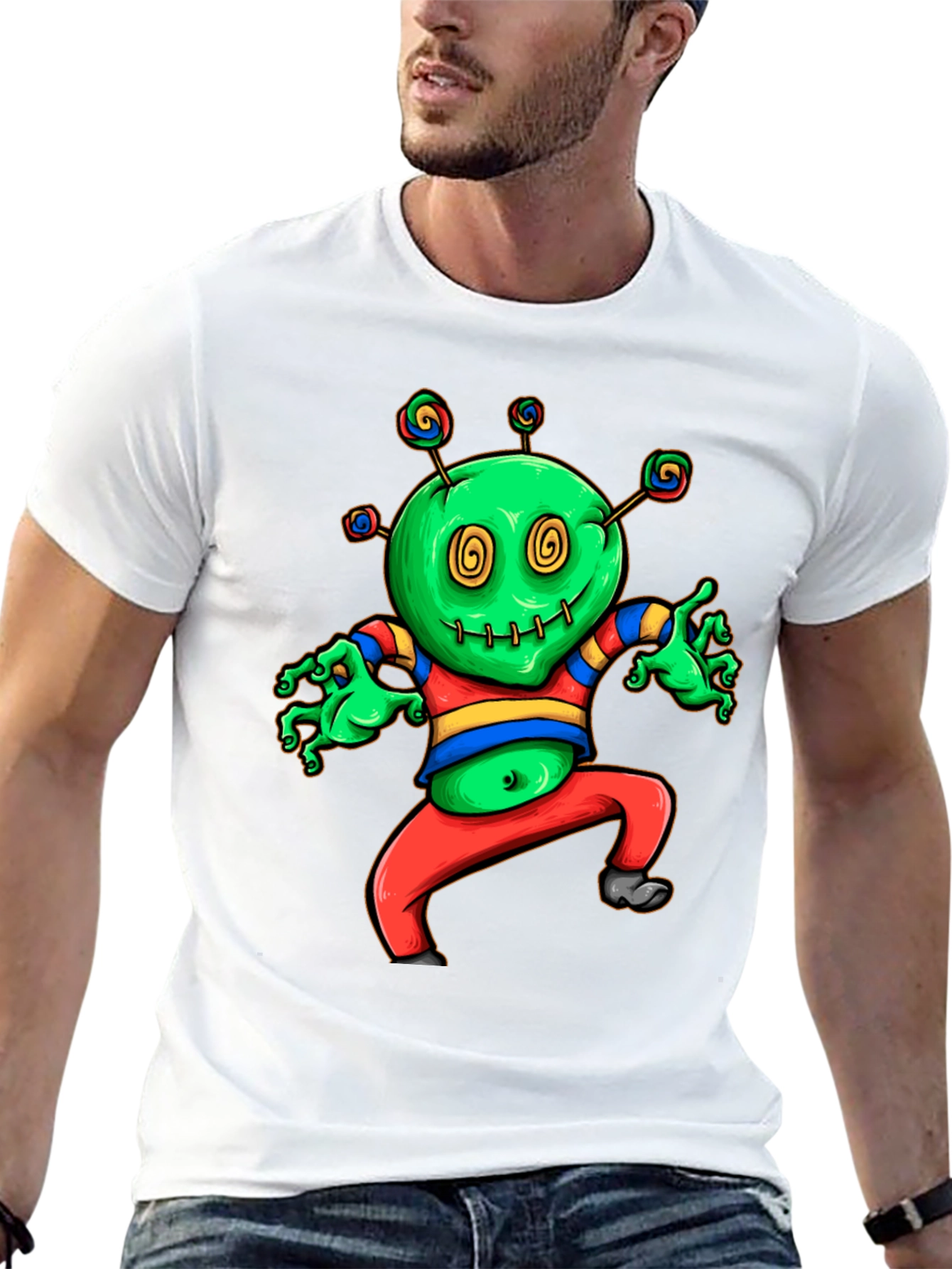 Funky Green Monster T-Shirt