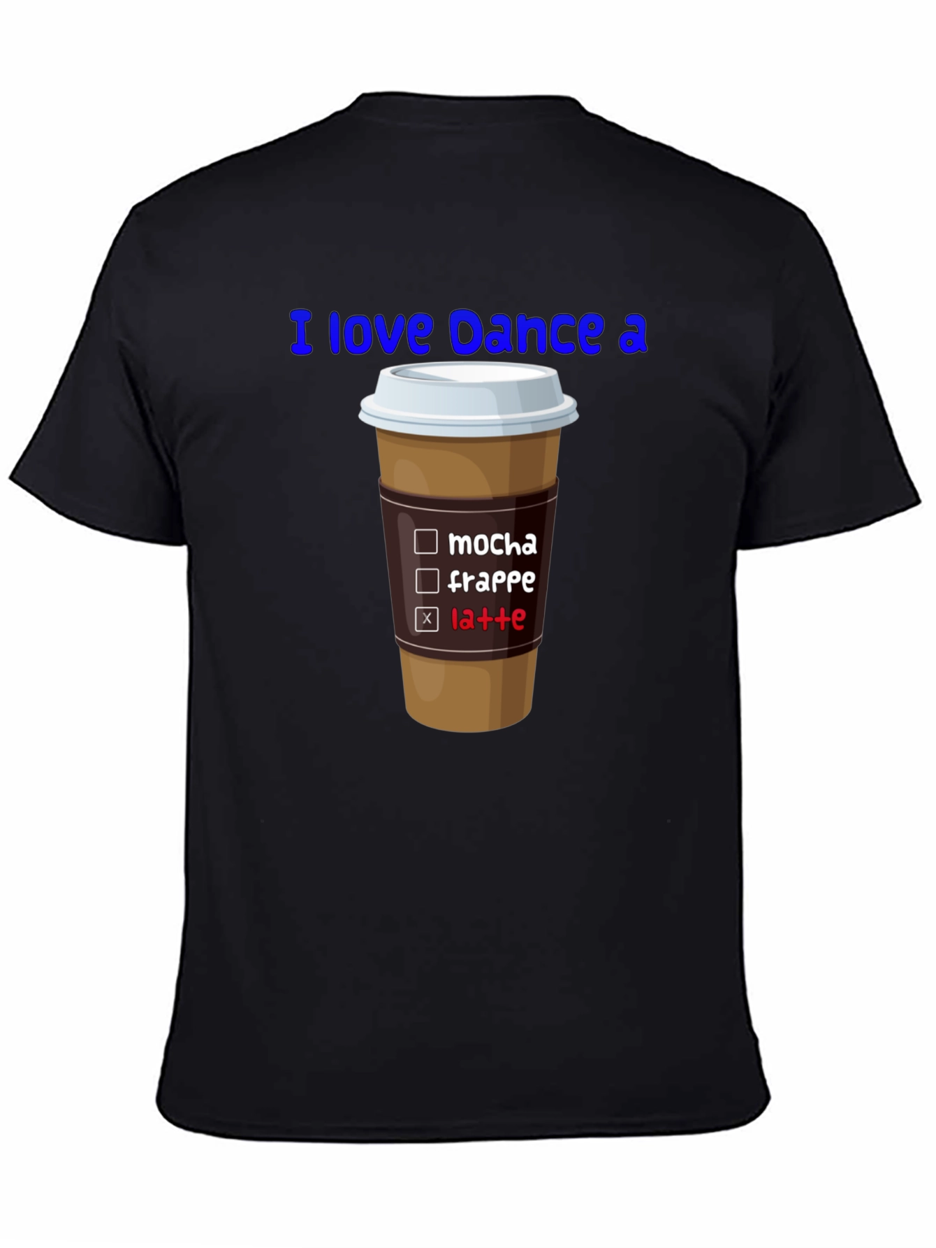Dance and Latte Graphic Tee