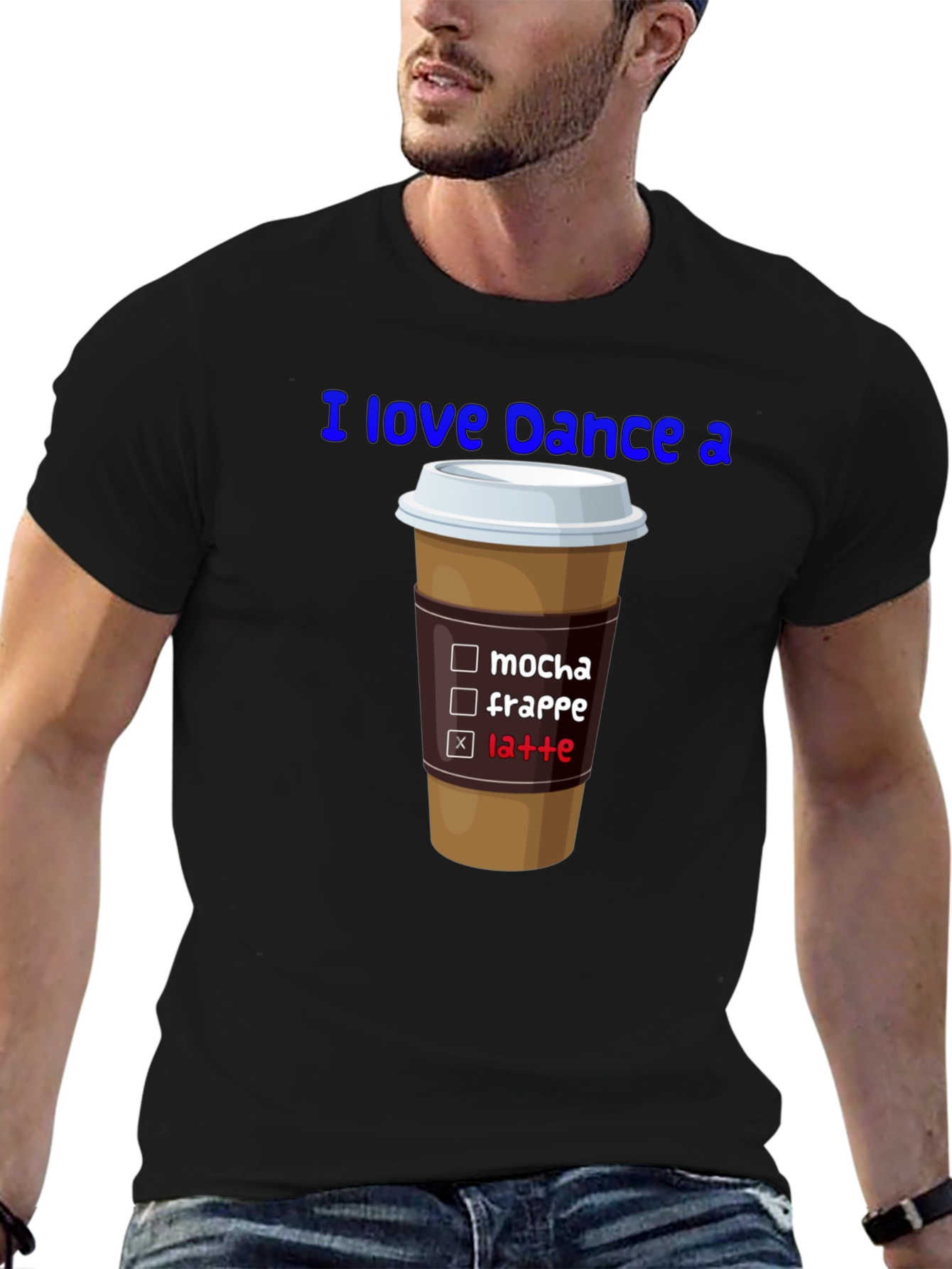 Dance and Latte Graphic Tee