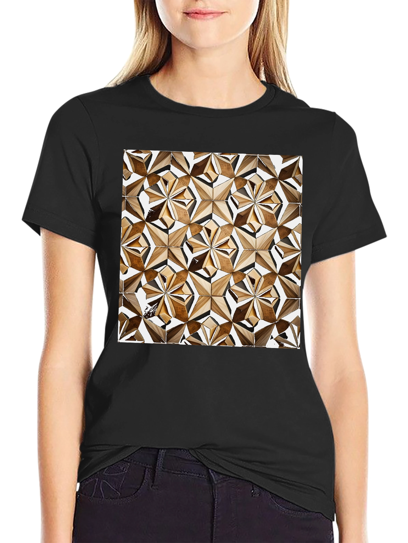 Geometric Patterned Tee