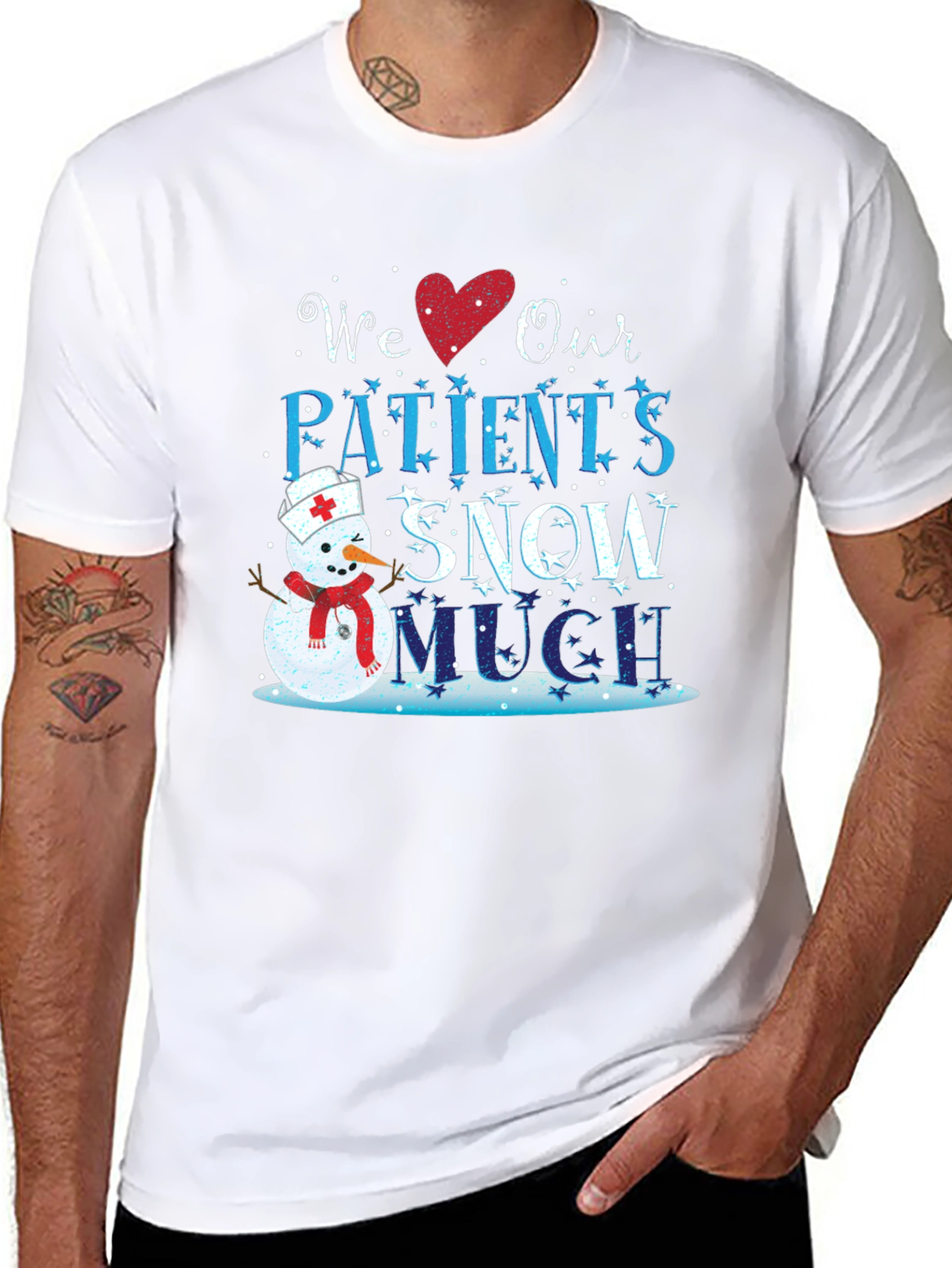 We Love Our Patients Snow Much T-Shirt