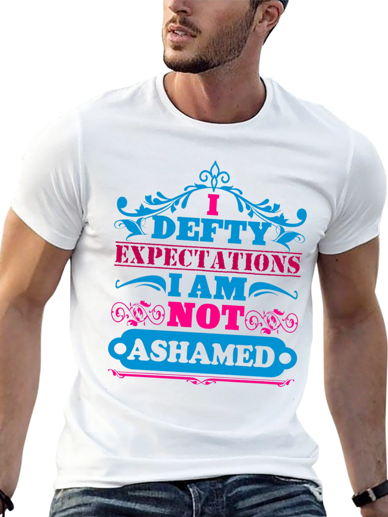 I Defty Expectations Graphic T-Shirt