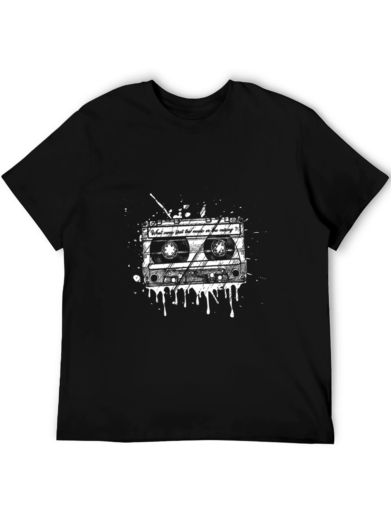 Retro Cassette Tape Graphic T-Shirt