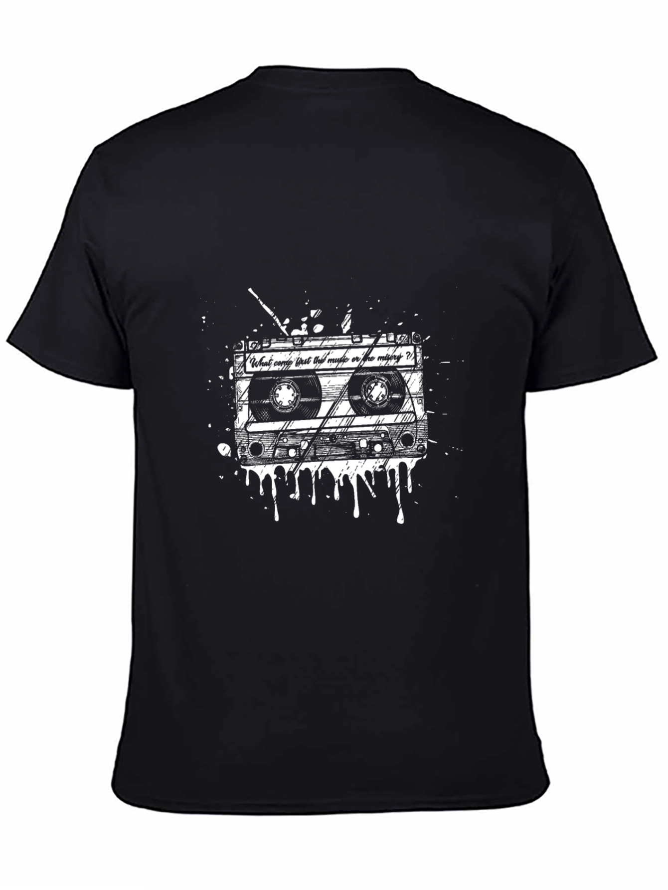 Retro Cassette Tape Graphic T-Shirt