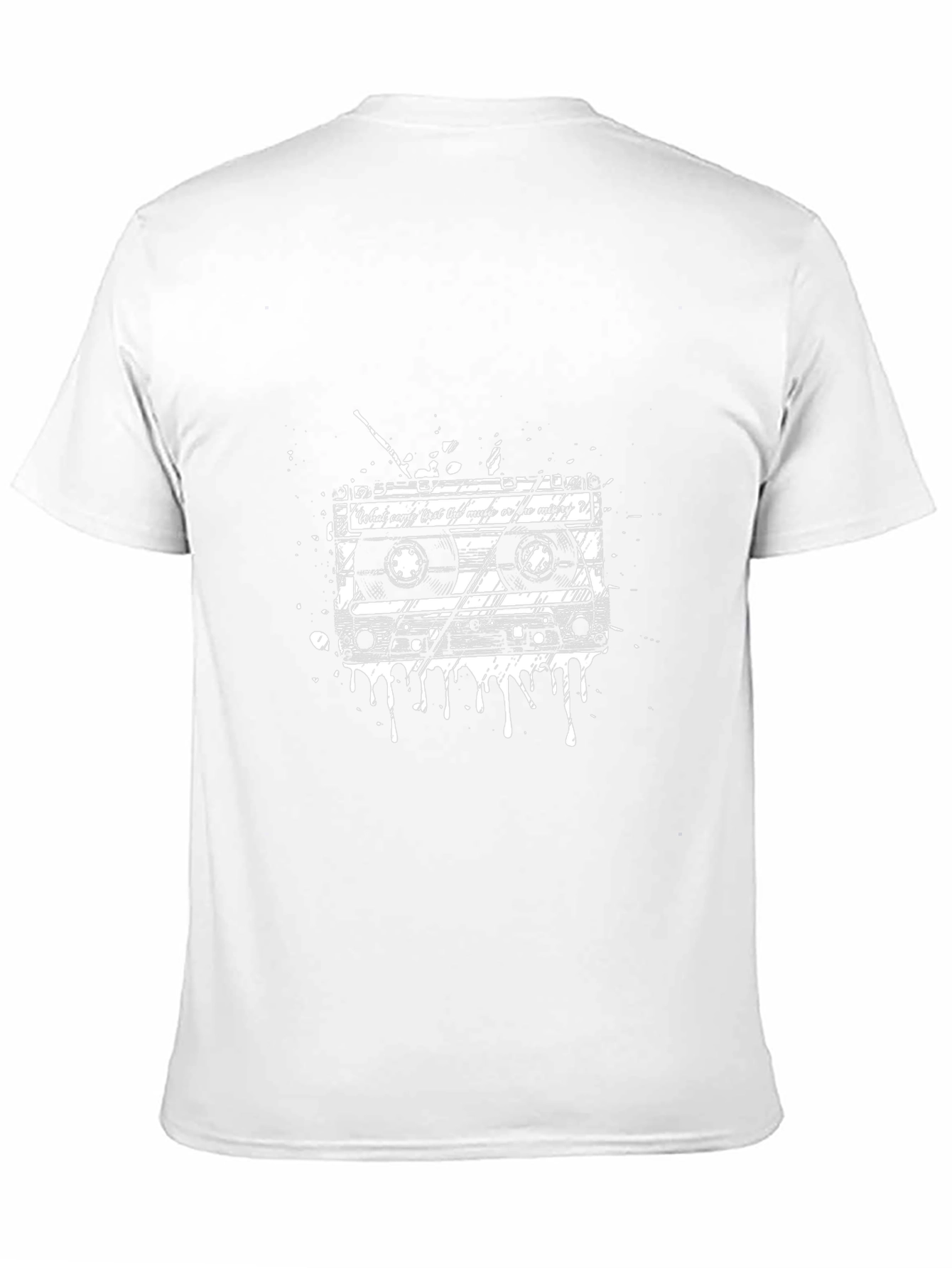 Retro Cassette Tape Graphic T-Shirt