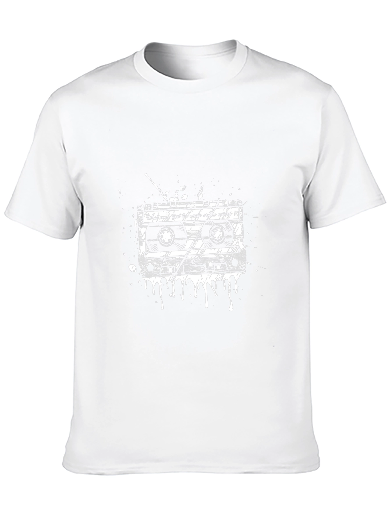 Retro Cassette Tape Graphic T-Shirt