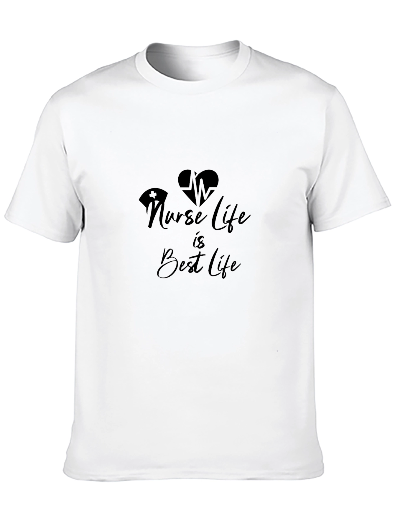 Nurse Life Best Life Black T-Shirt