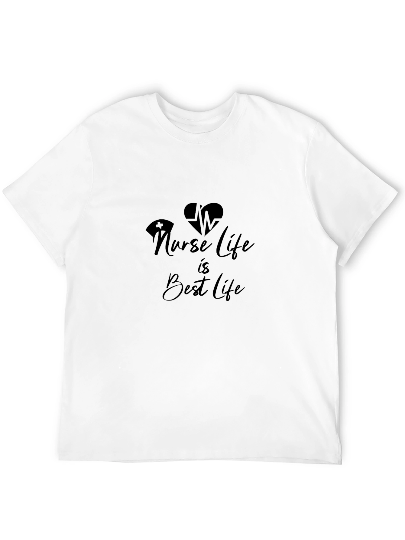Nurse Life Best Life Black T-Shirt