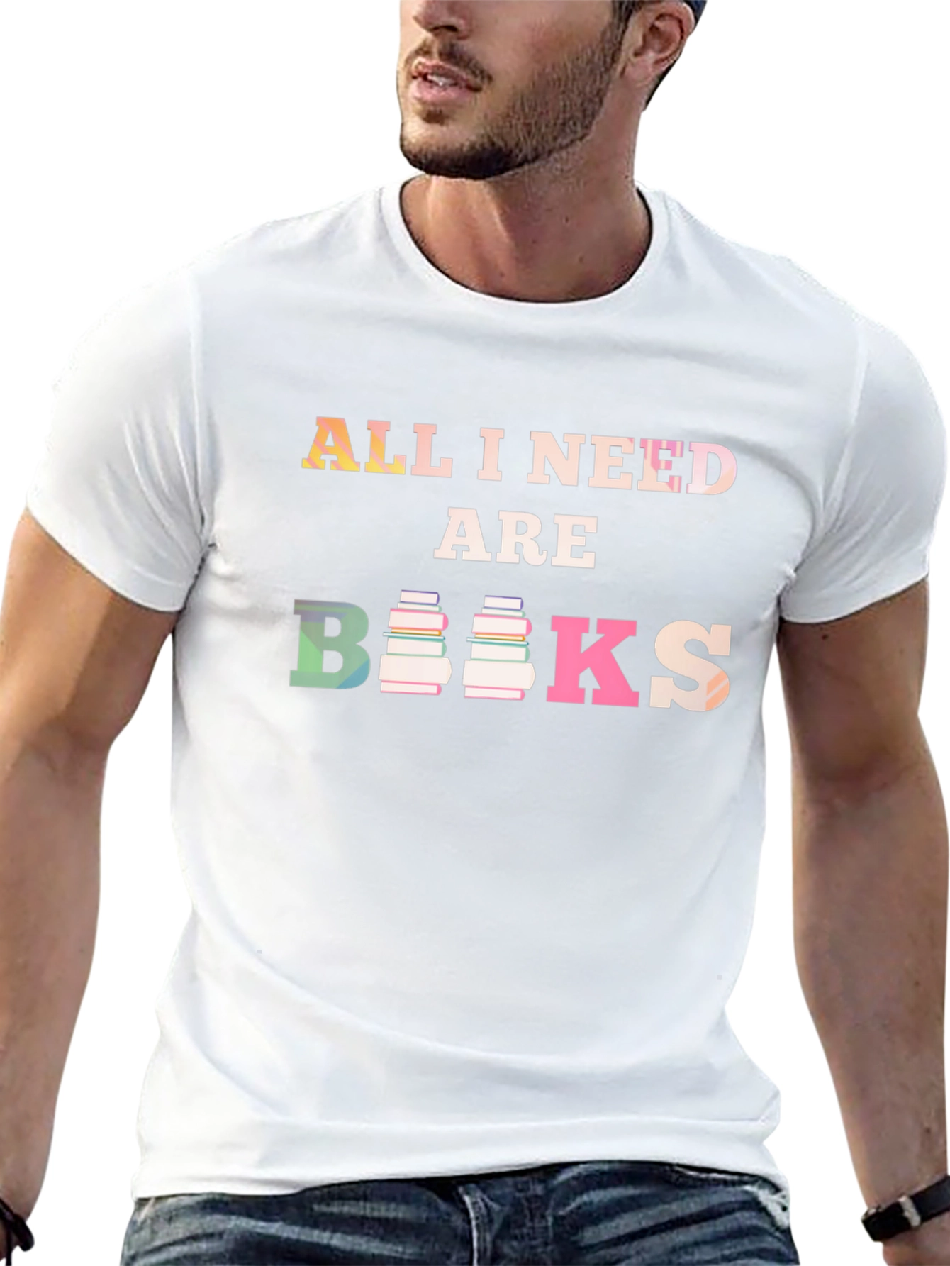 All I Need are Books Graphic T-Shirt