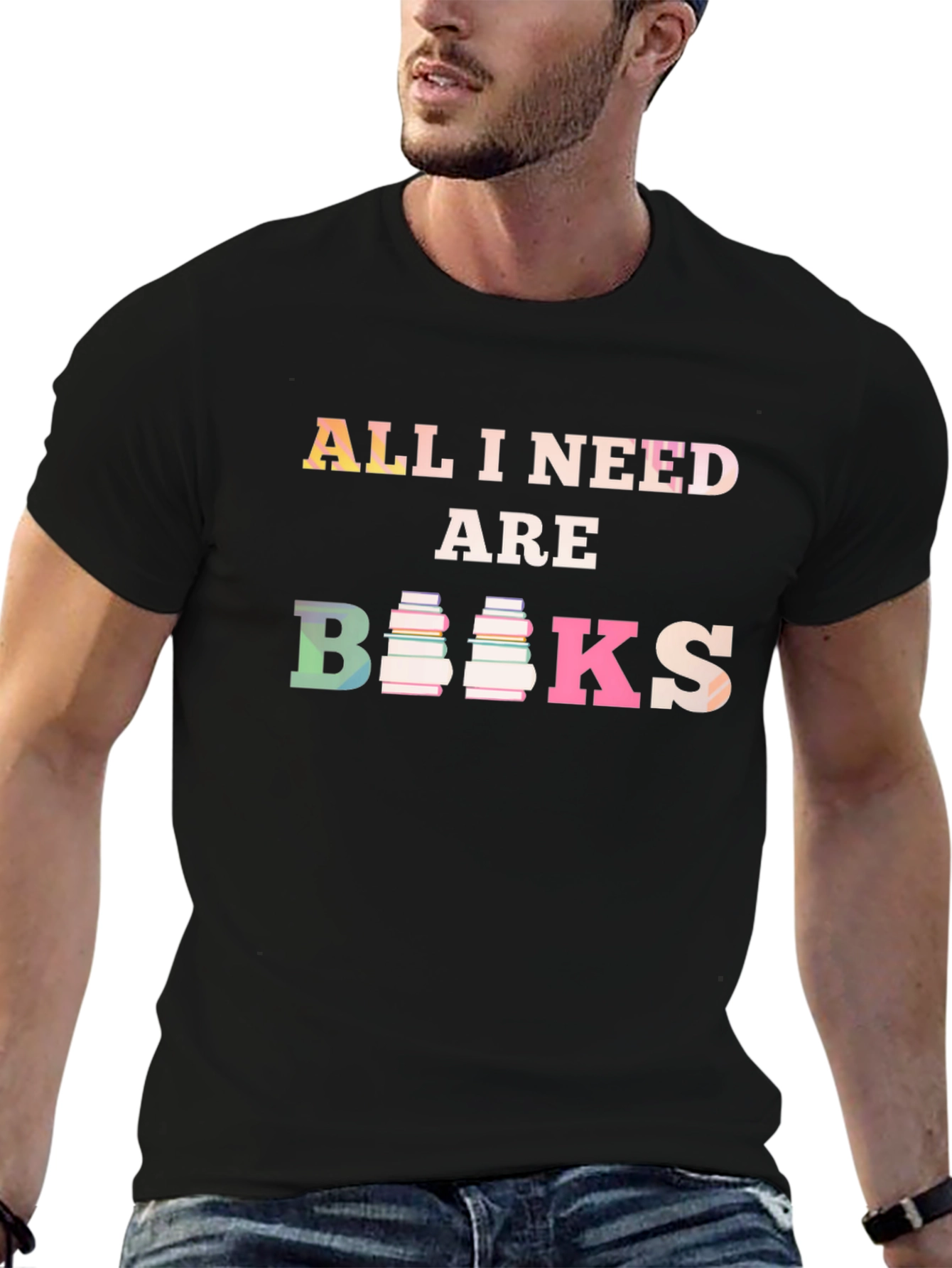 All I Need are Books Graphic T-Shirt