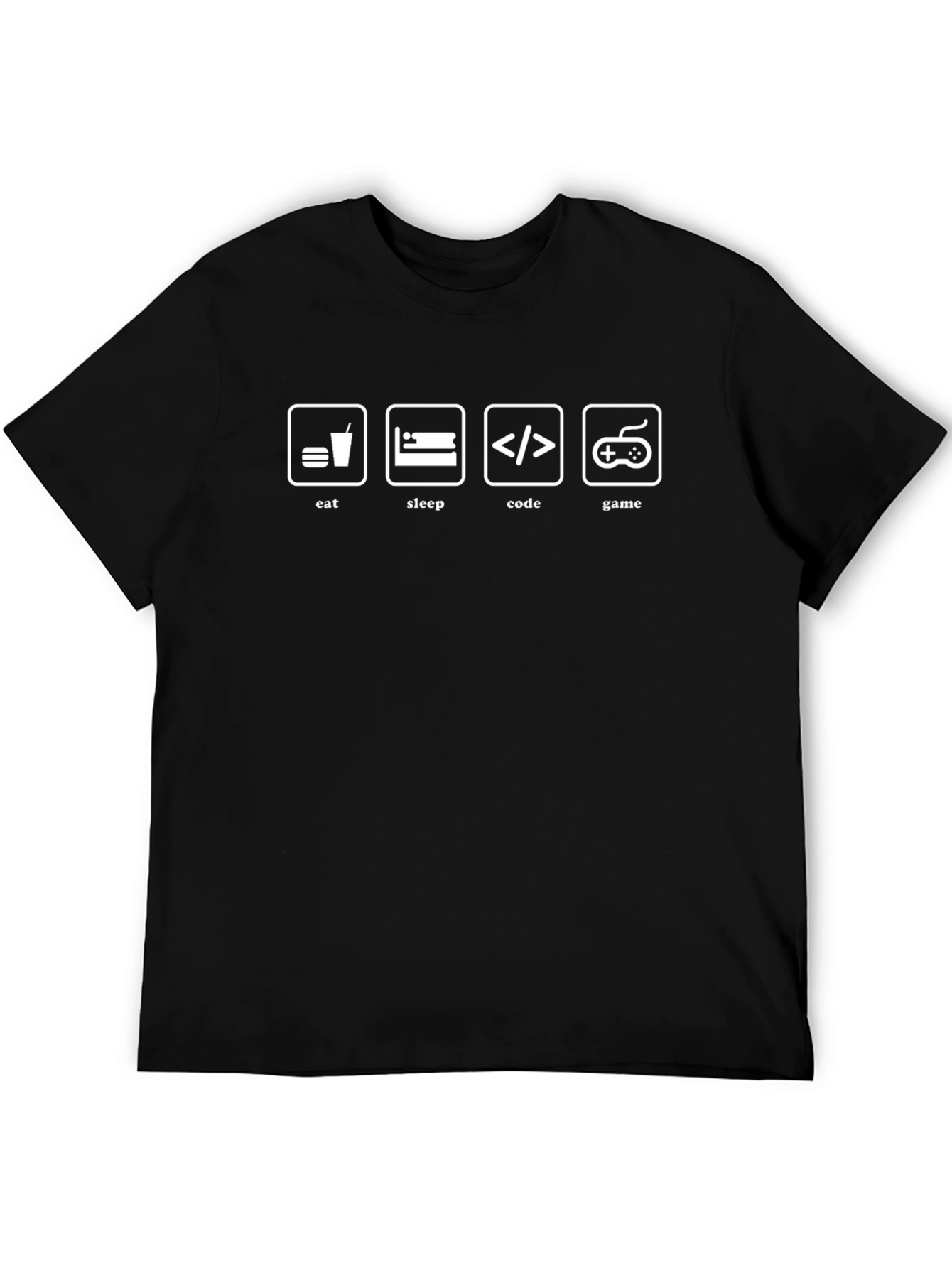 Eat Sleep Code Game T-Shirt - Programmer Life