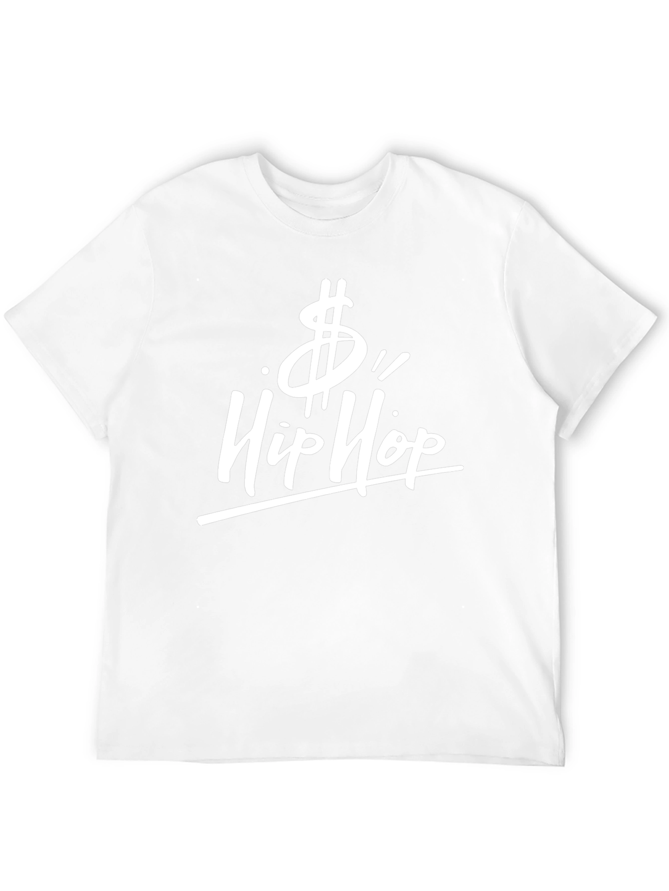Hip Hop Dollar Sign Black T-Shirt