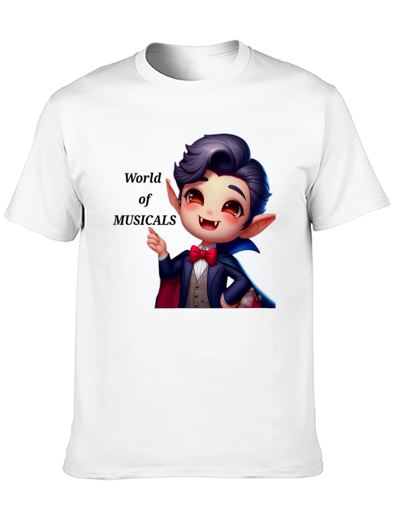 Musical Vampire Graphic Tee