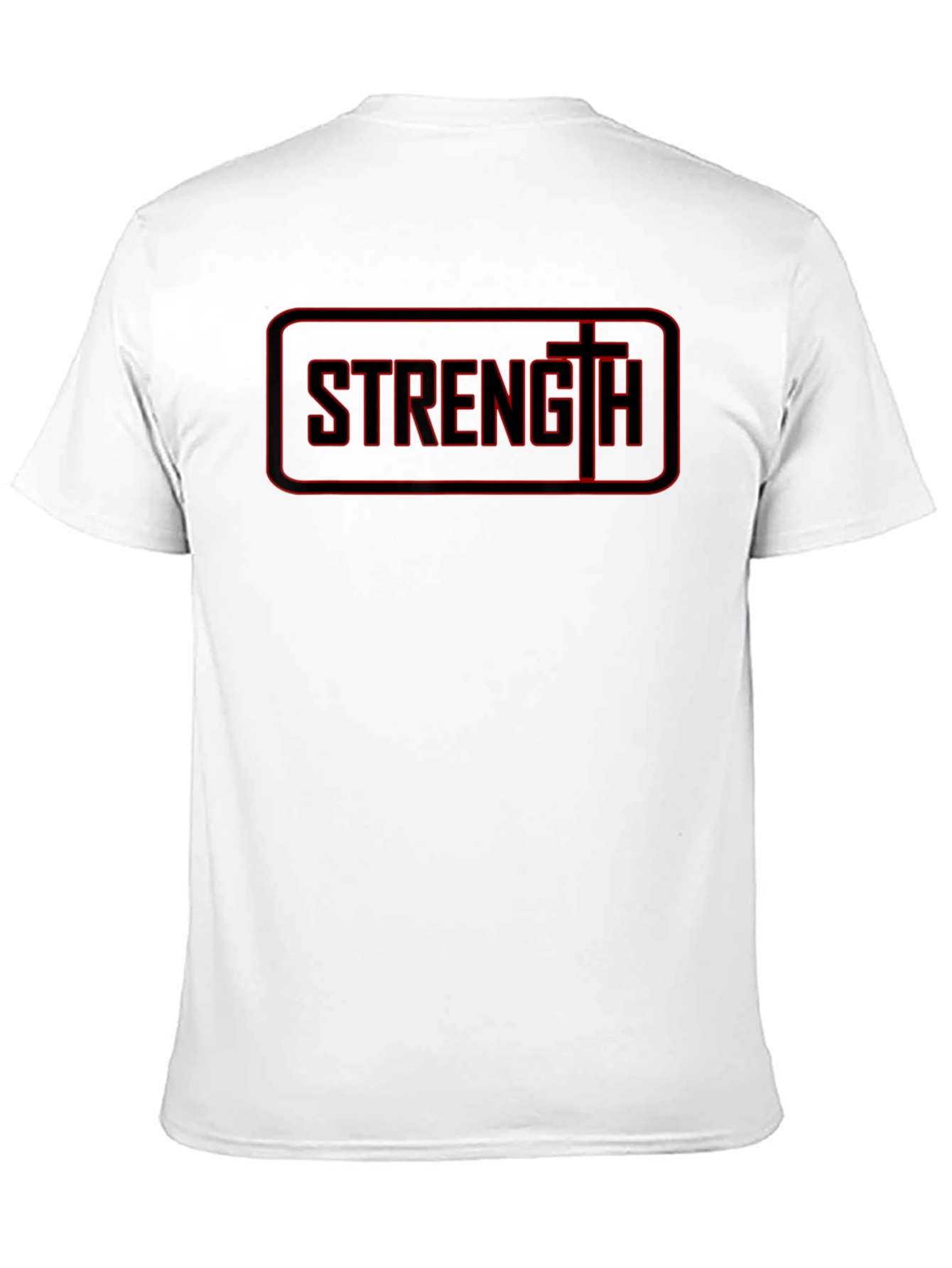 Strength Graphic T-Shirt: Bold Christian Design