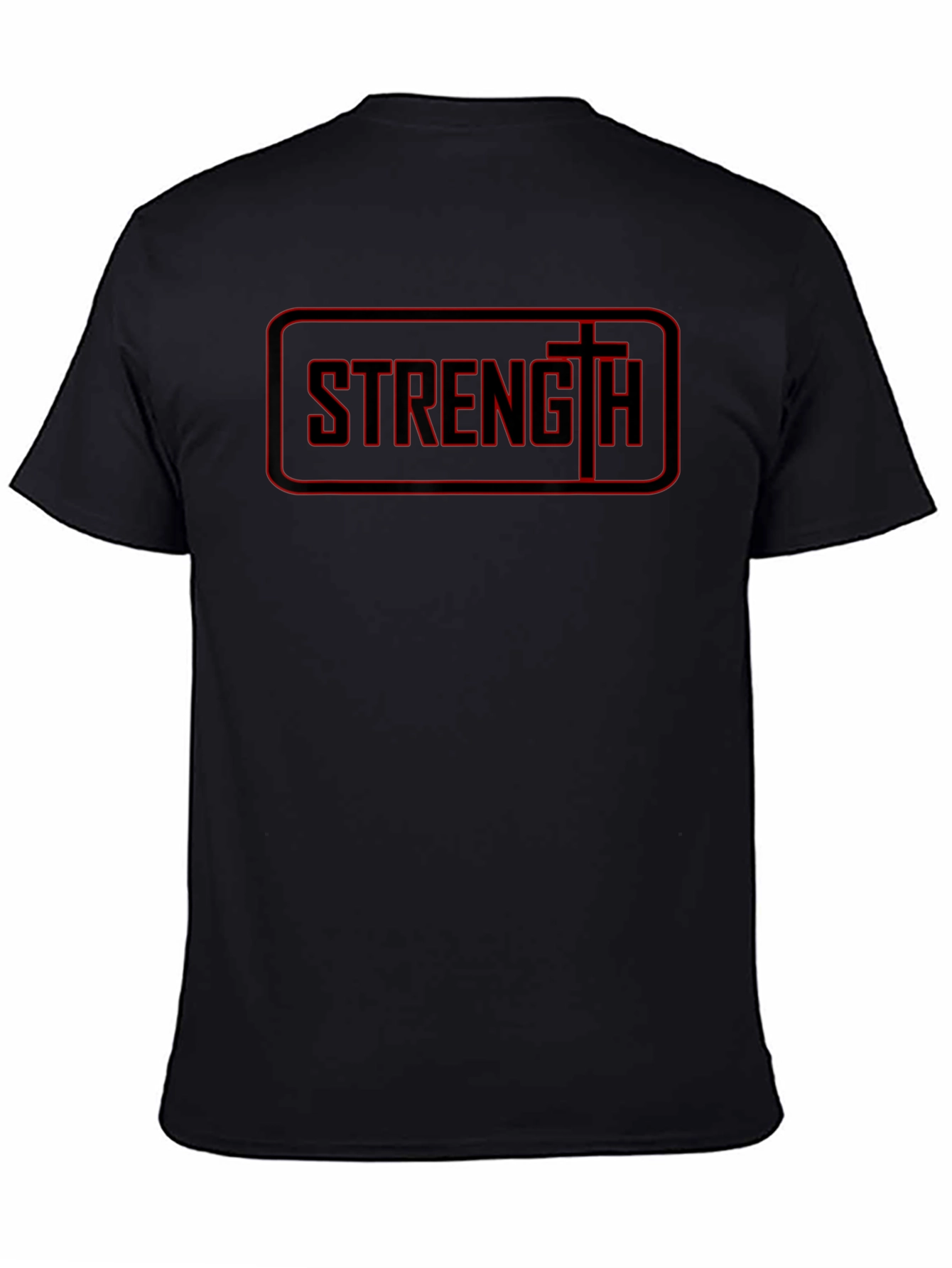 Strength Graphic T-Shirt: Bold Christian Design