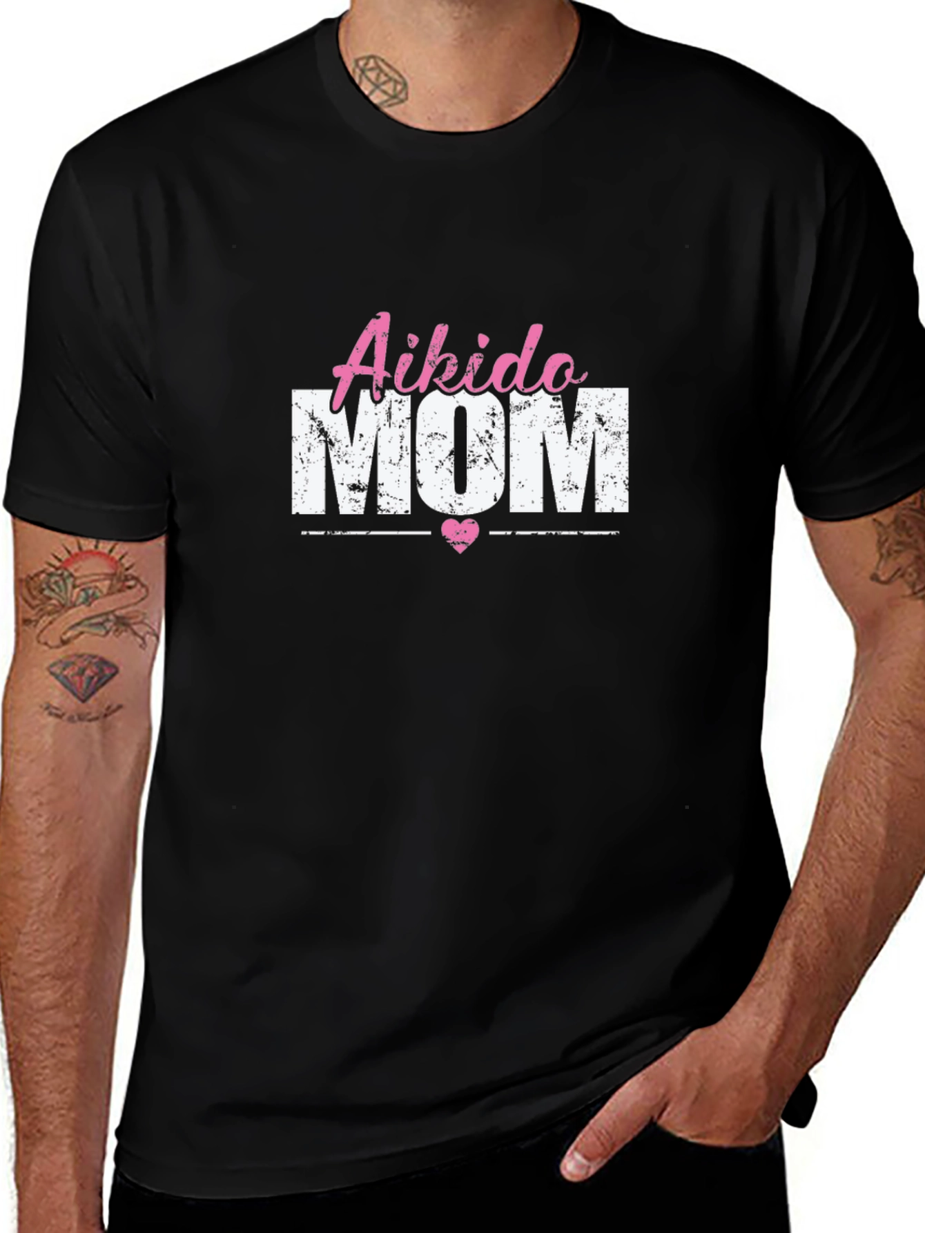 Aikido Mom Black T-Shirt