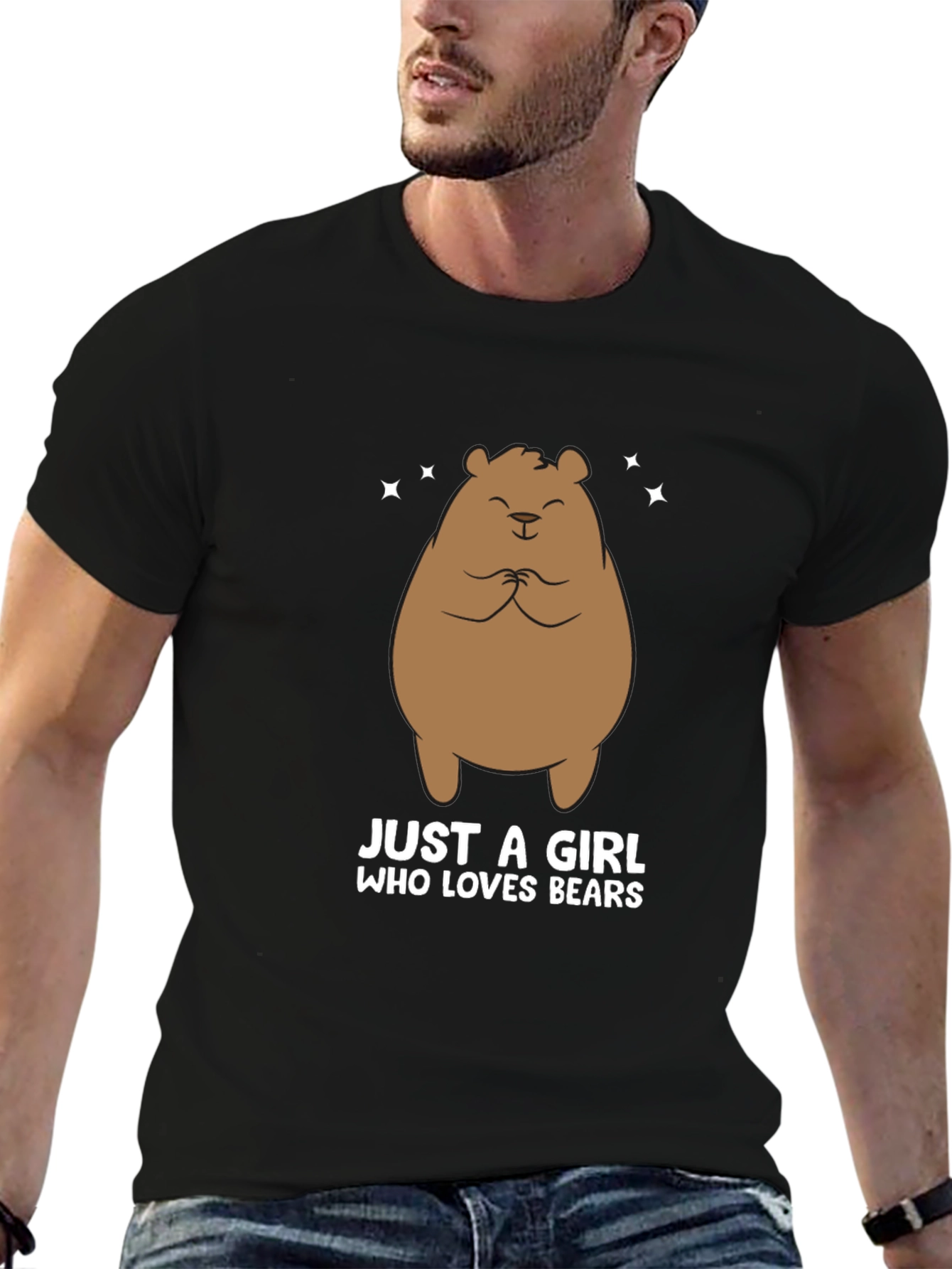 Just a Girl Who Loves Bears T-Shirt