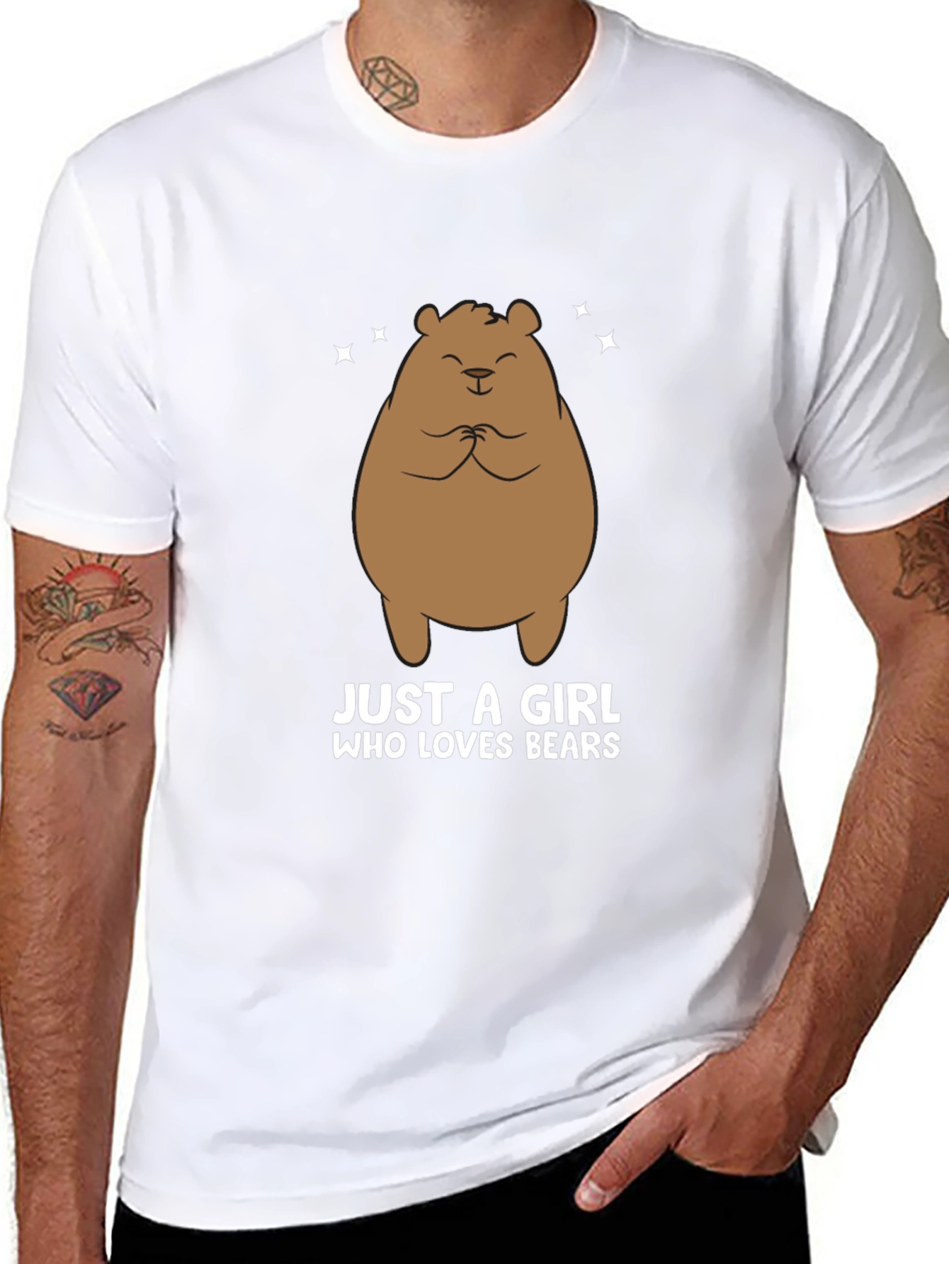 Just a Girl Who Loves Bears T-Shirt
