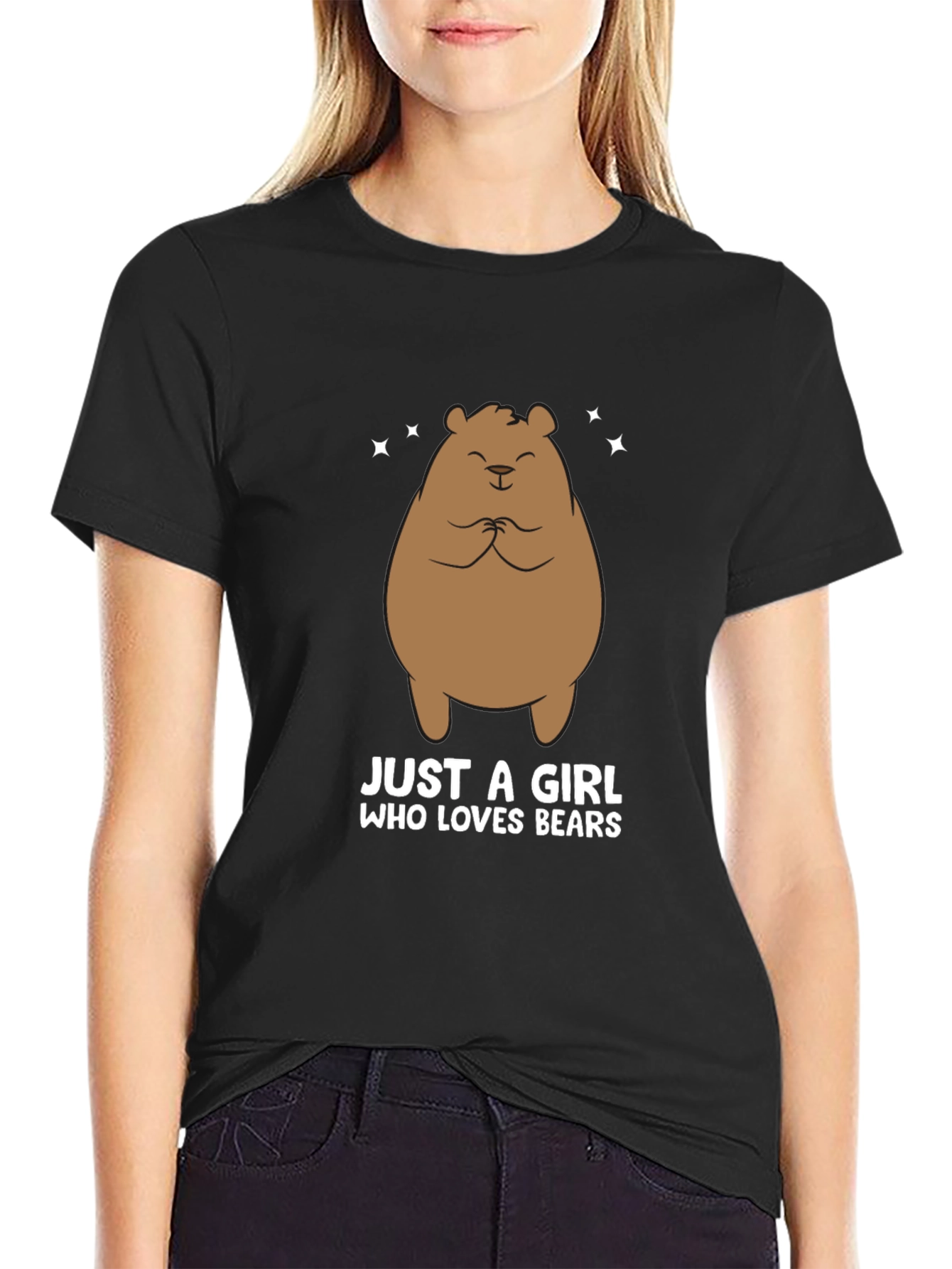 Just a Girl Who Loves Bears T-Shirt