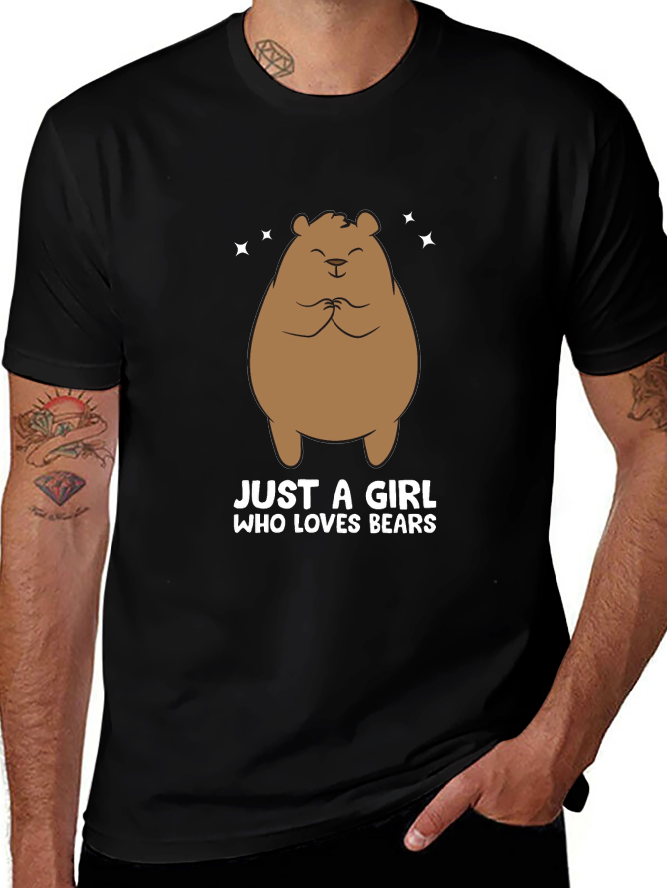 Just a Girl Who Loves Bears T-Shirt