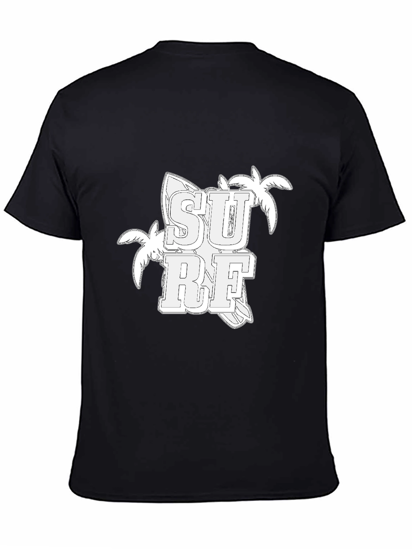 Surf Graphic Tee - Black