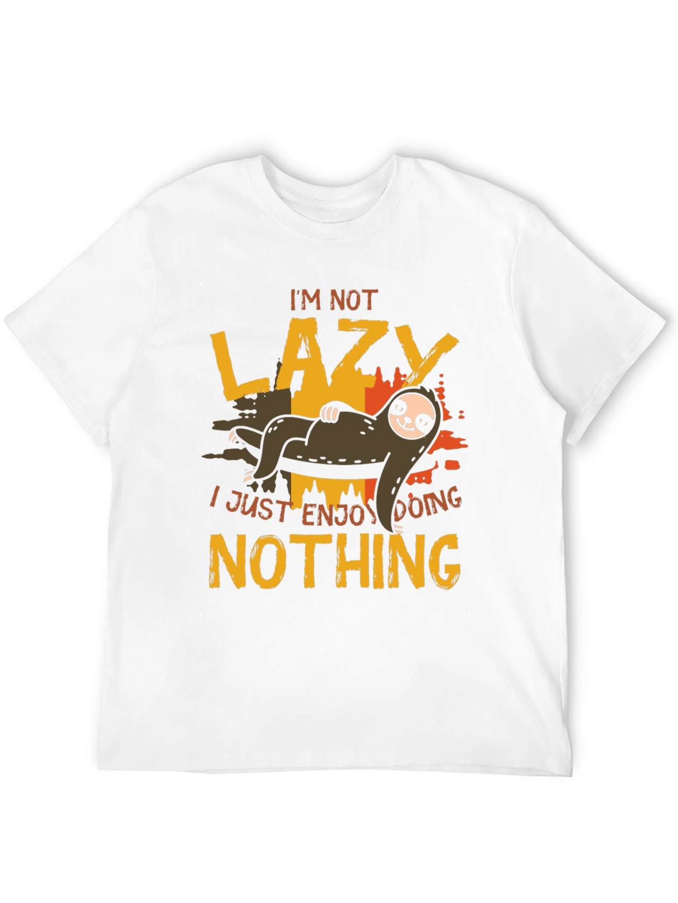 Funny Sloth T-Shirt - Im Not Lazy
